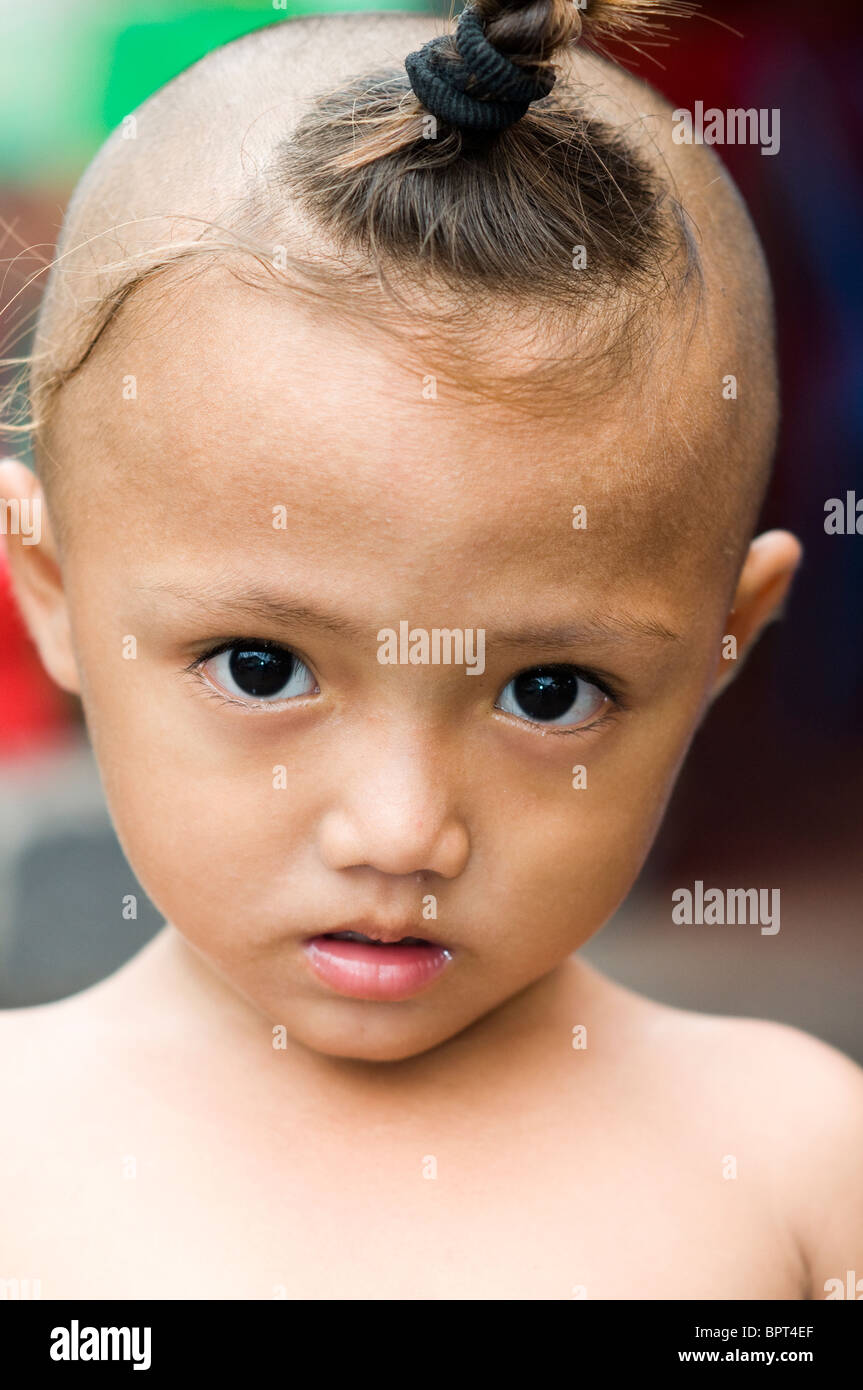 Ragazza in Phnom Penh Cambogia Foto Stock