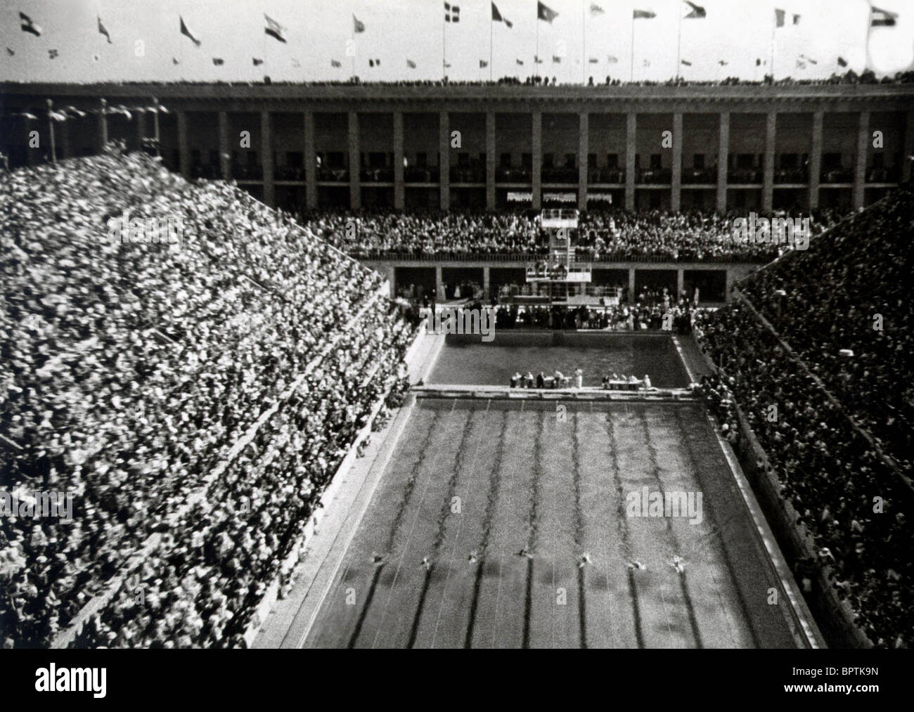 Olimpiadi di Berlino Piscina Giochi olimpici di Berlino 1936 (1936) Foto Stock