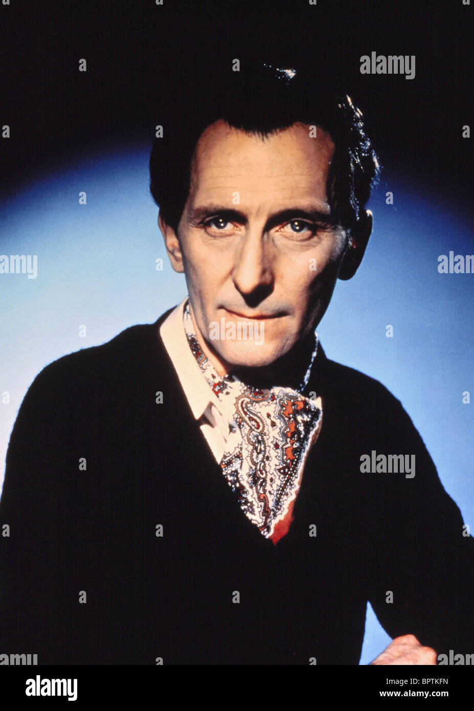 PETER CUSHING attore (1976) Foto Stock