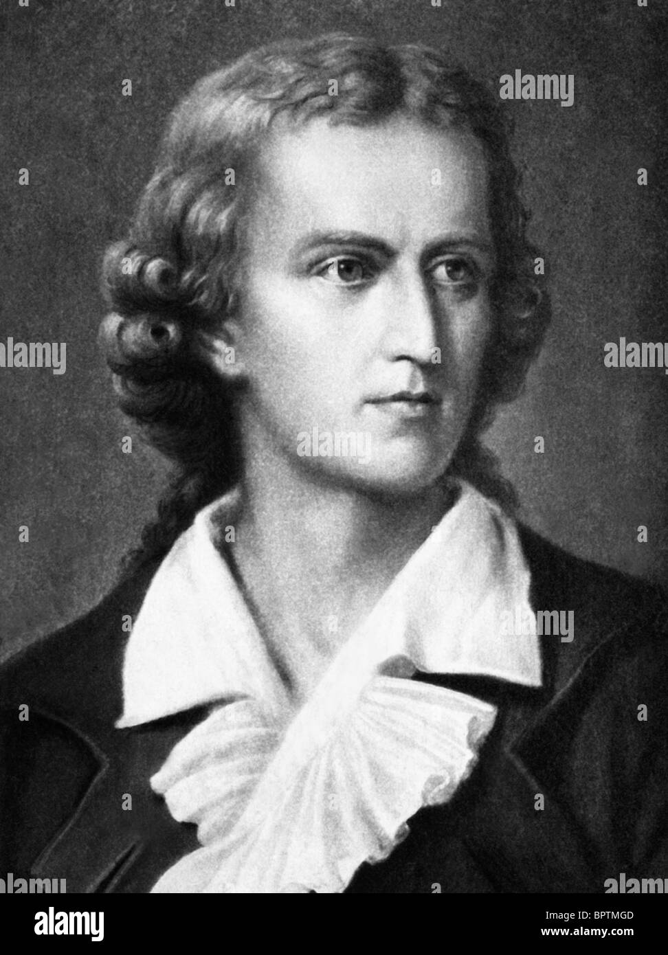 FRIEDRICH von Schiller scrittore Autore (1784) Foto Stock