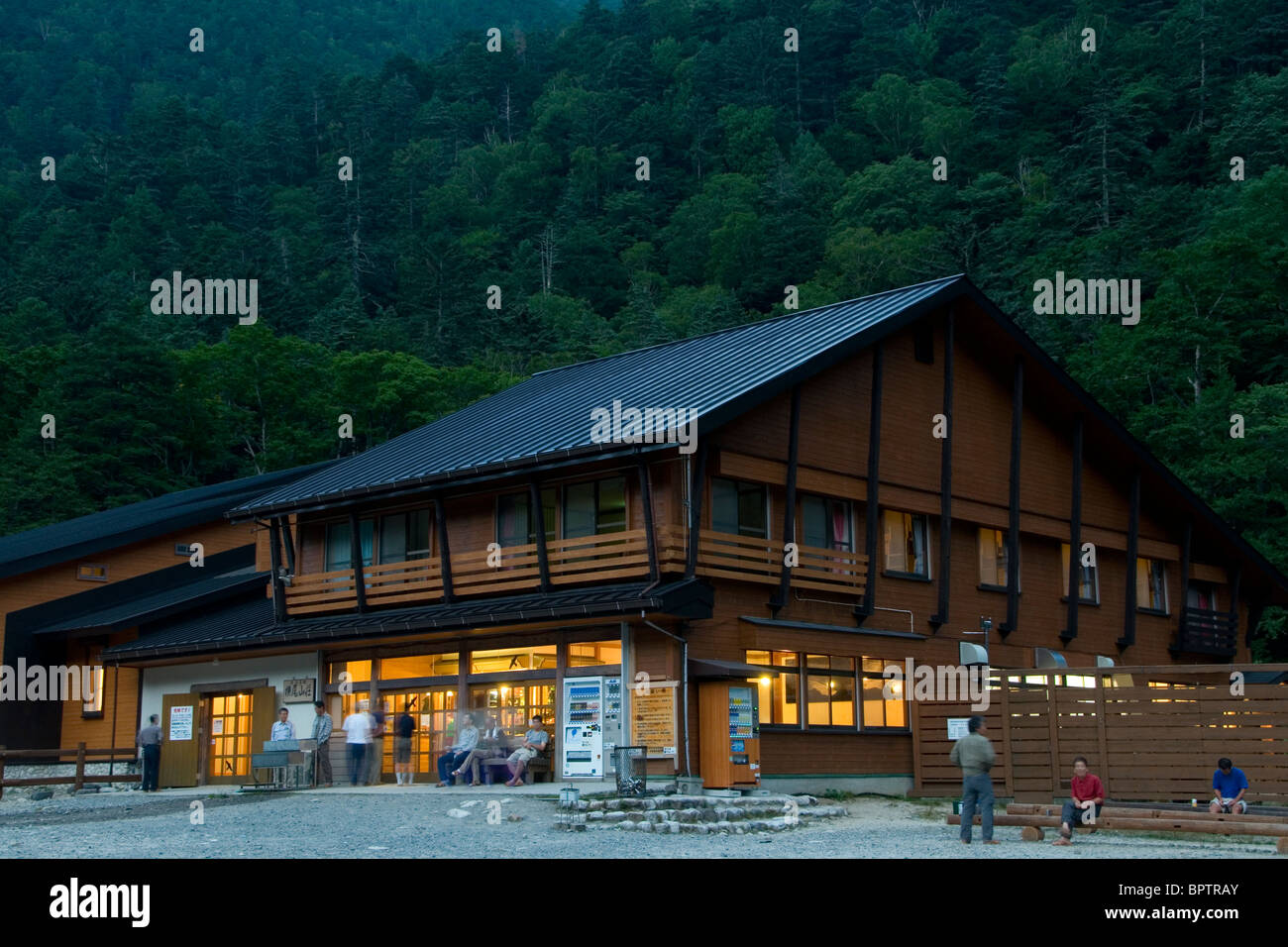 Yokoo Sanso, Chubu Sangaku National Park, Nagano, Giappone Foto Stock