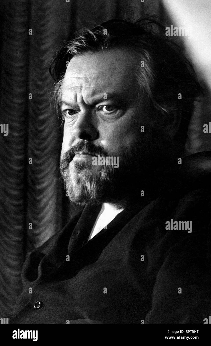 ORSON WELLES attore (1967) Foto Stock