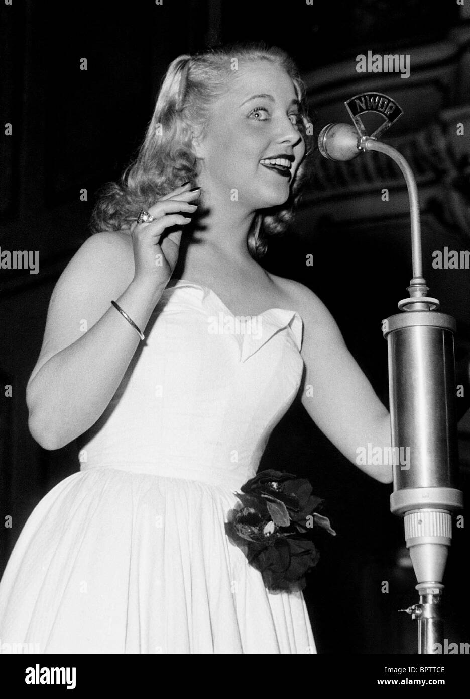 LONNY KELLNER cantante (1951) Foto Stock