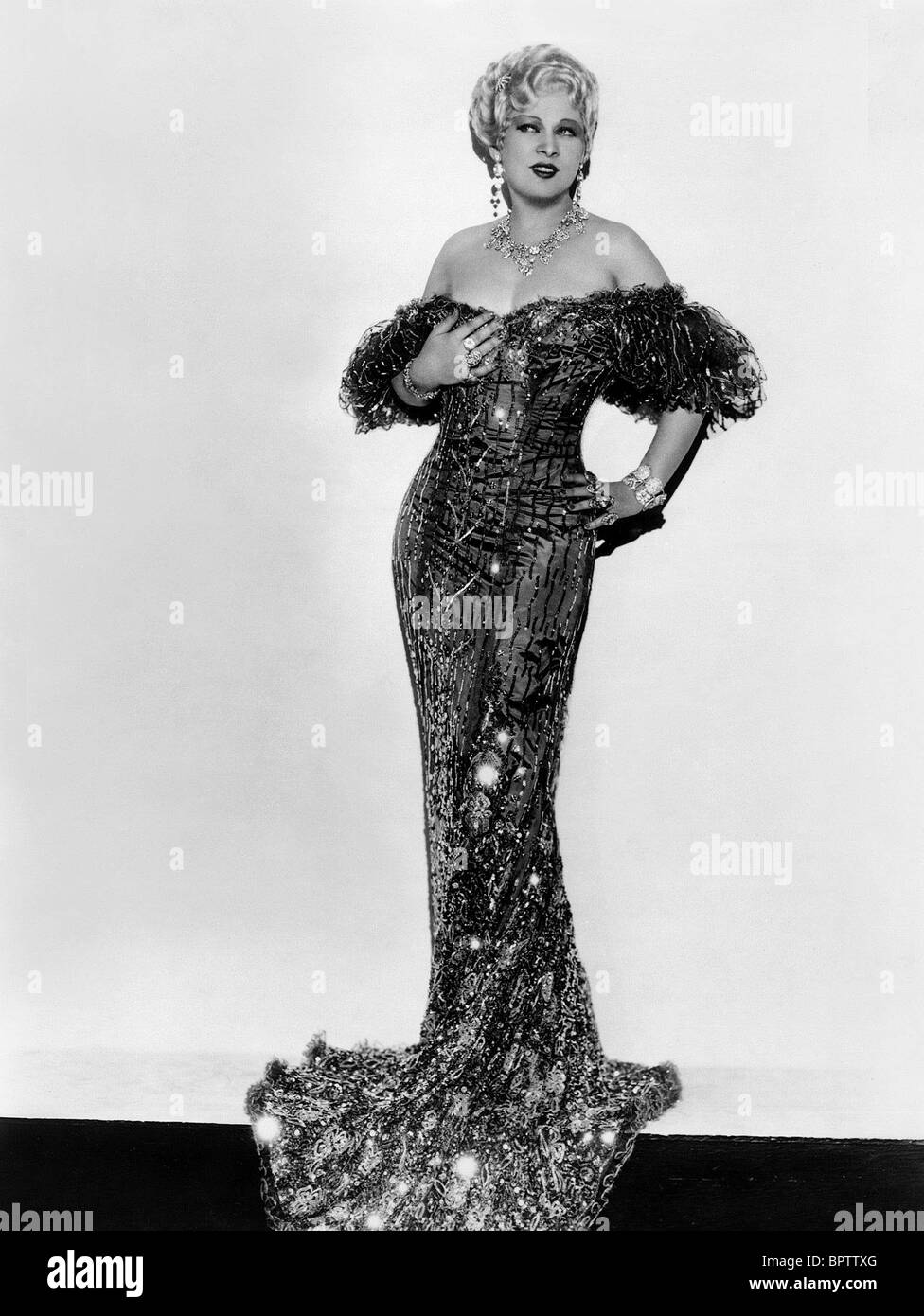 MAE WEST ATTRICE (1934) Foto Stock