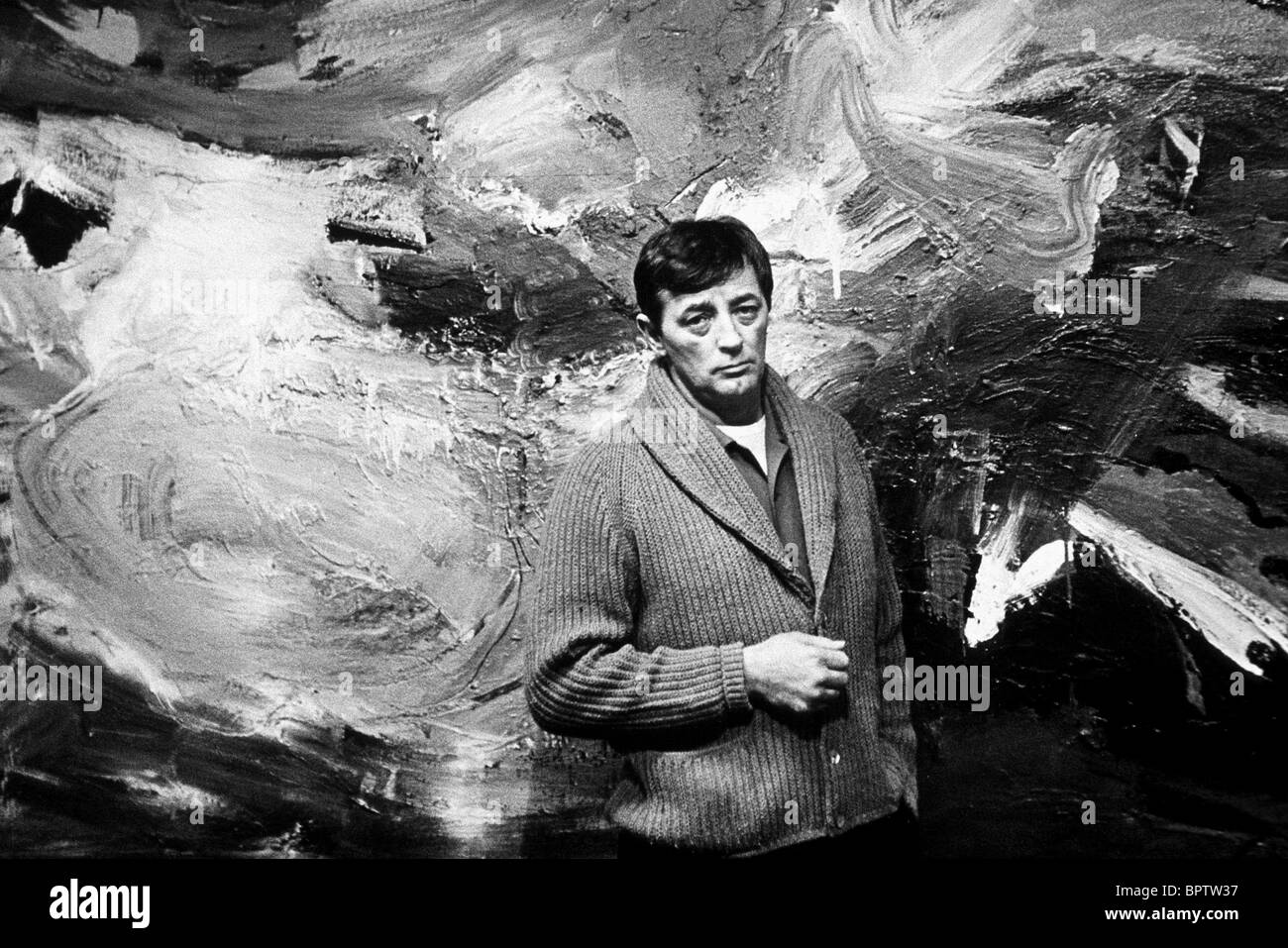 ROBERT MITCHUM attore (1955) Foto Stock