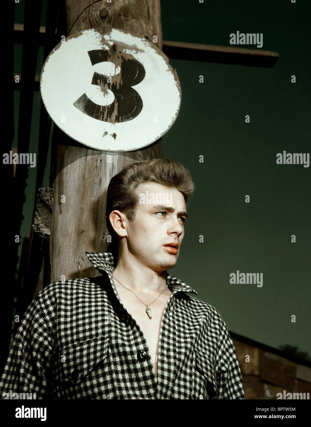 Attore James Dean (1955) Foto Stock
