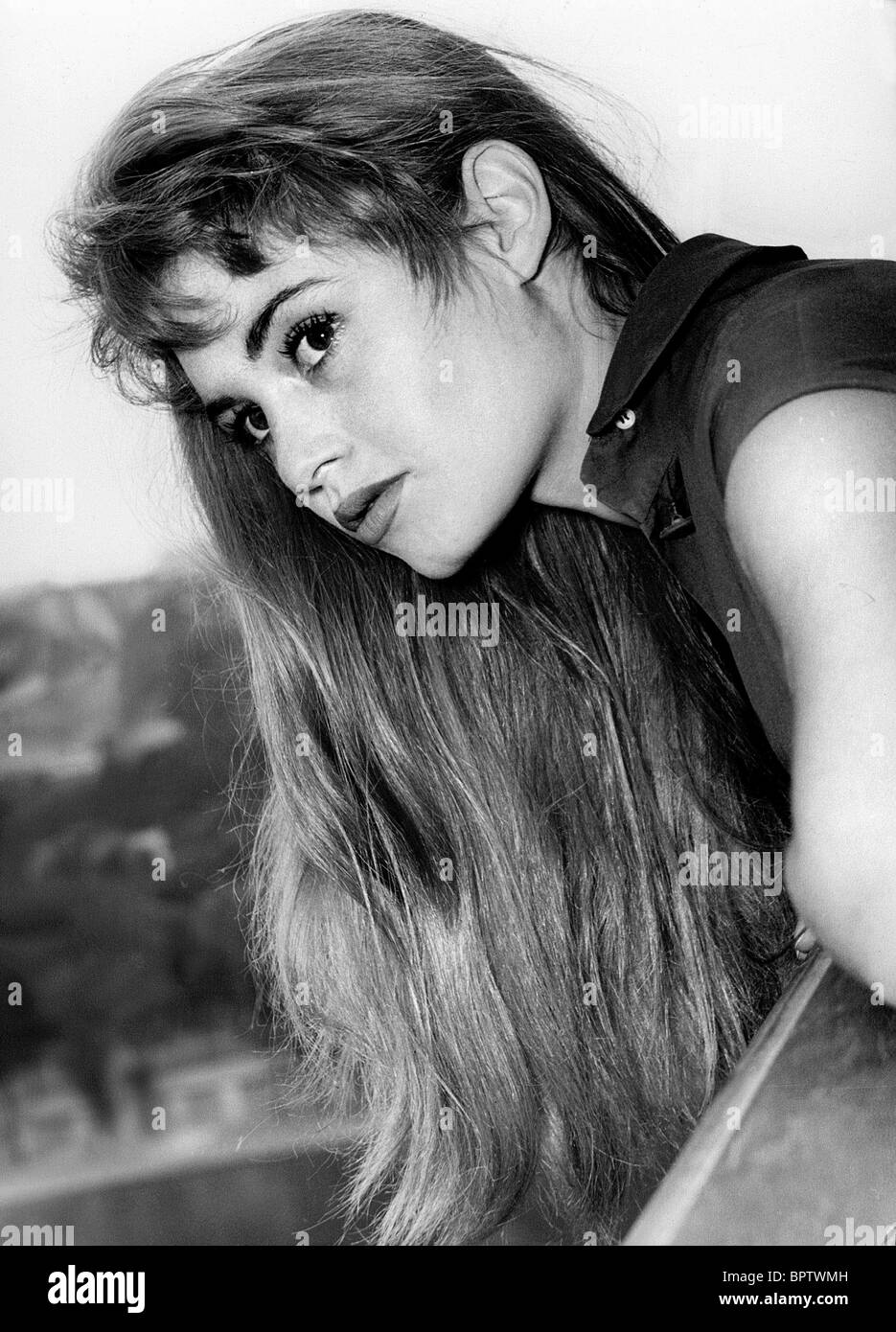 BRIGITTE BARDOT ATTRICE (1956) Foto Stock