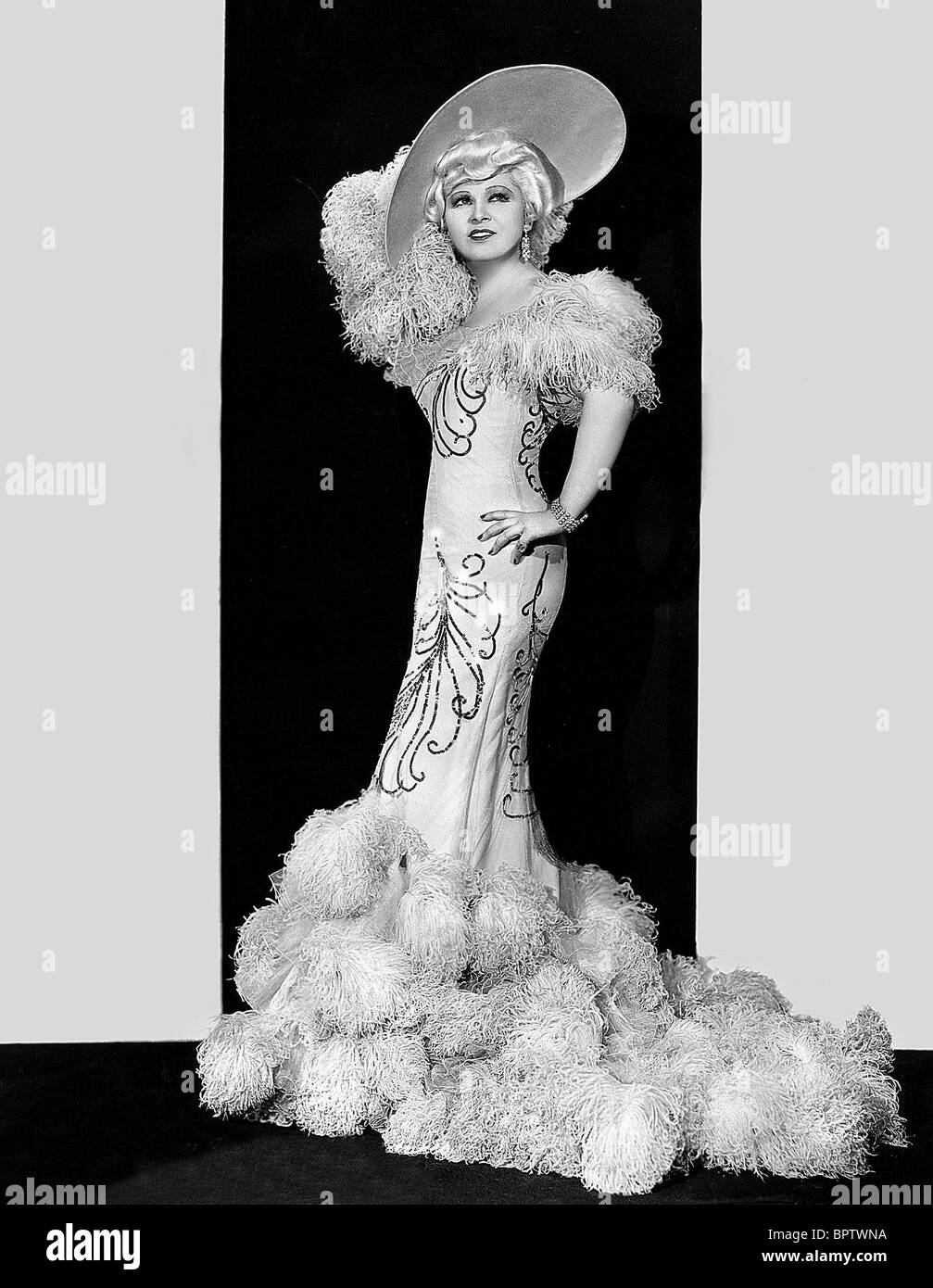 MAE WEST ATTRICE (1934) Foto Stock