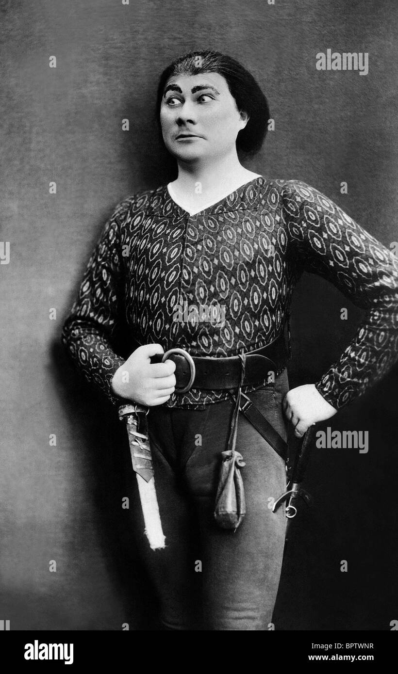 PAUL WEGENER OTHELLO produzione teatrale (1903) Foto Stock