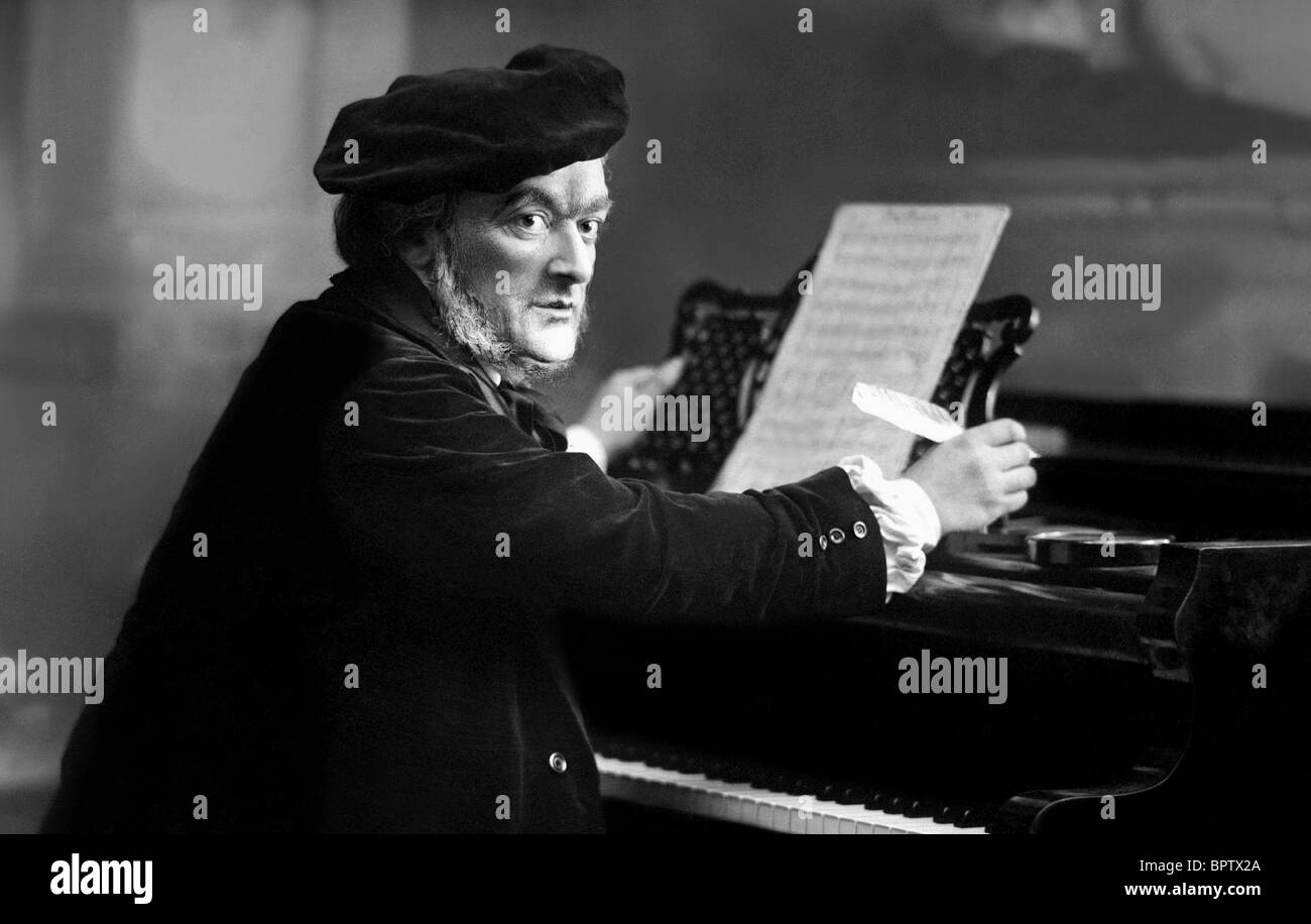 RICHARD WAGNER compositore musicale (1843) Foto Stock