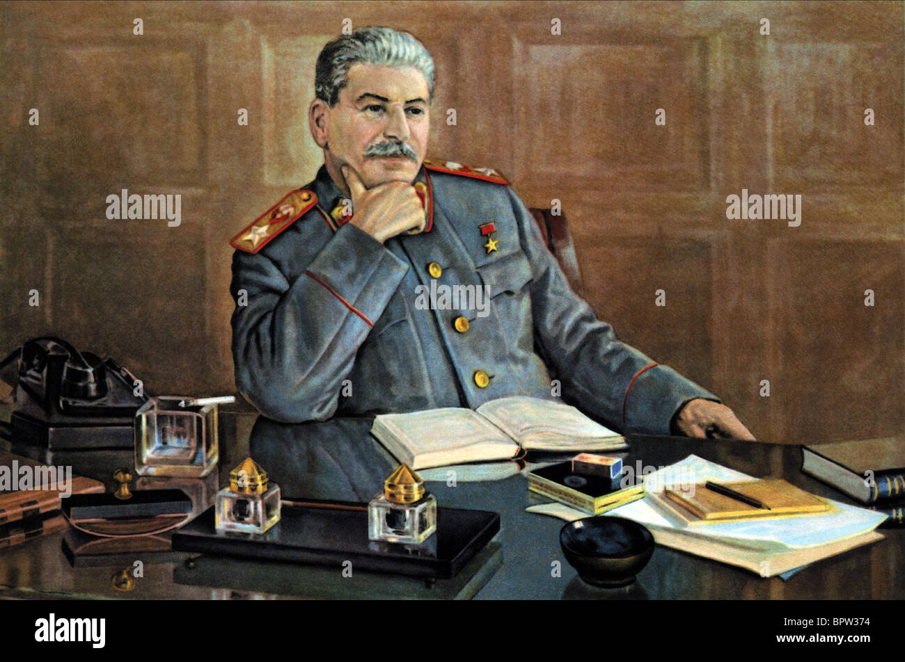 JOSEPH STALIN SEGRETARIO GENERALE 01 GIUGNO 1940 Foto Stock
