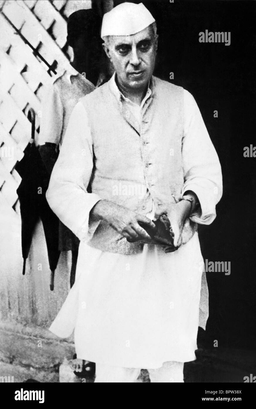 JAWAHARLAL NEHRU PRIMO MINISTRO DELL'INDIA 01 Giugno 1946 Foto Stock