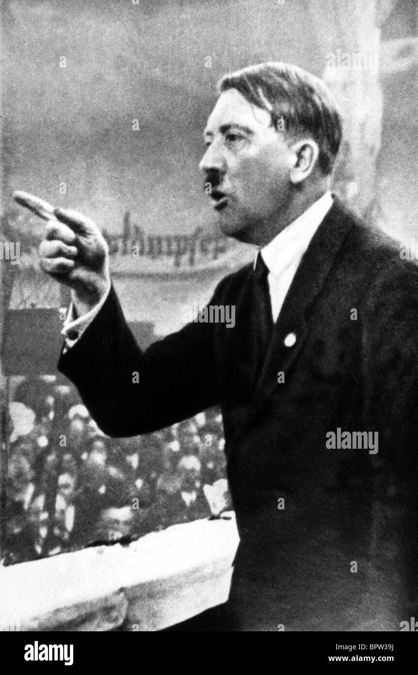 ADOLF HITLER LEADER nazista 20 Ottobre 1940 Foto stock Alamy