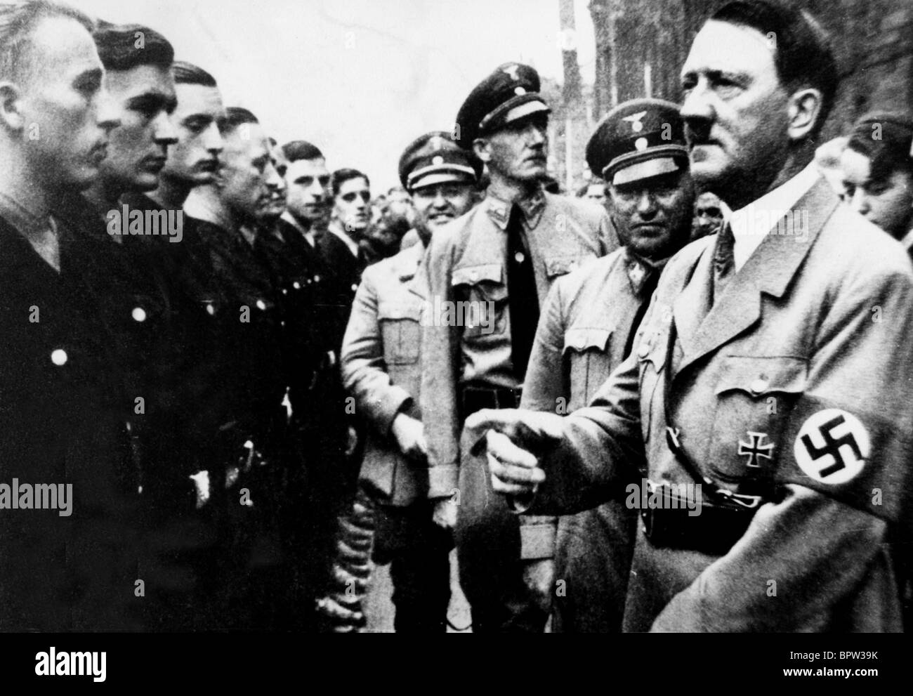 ADOLF HITLER LEADER nazista 07 Giugno 1944 Foto Stock