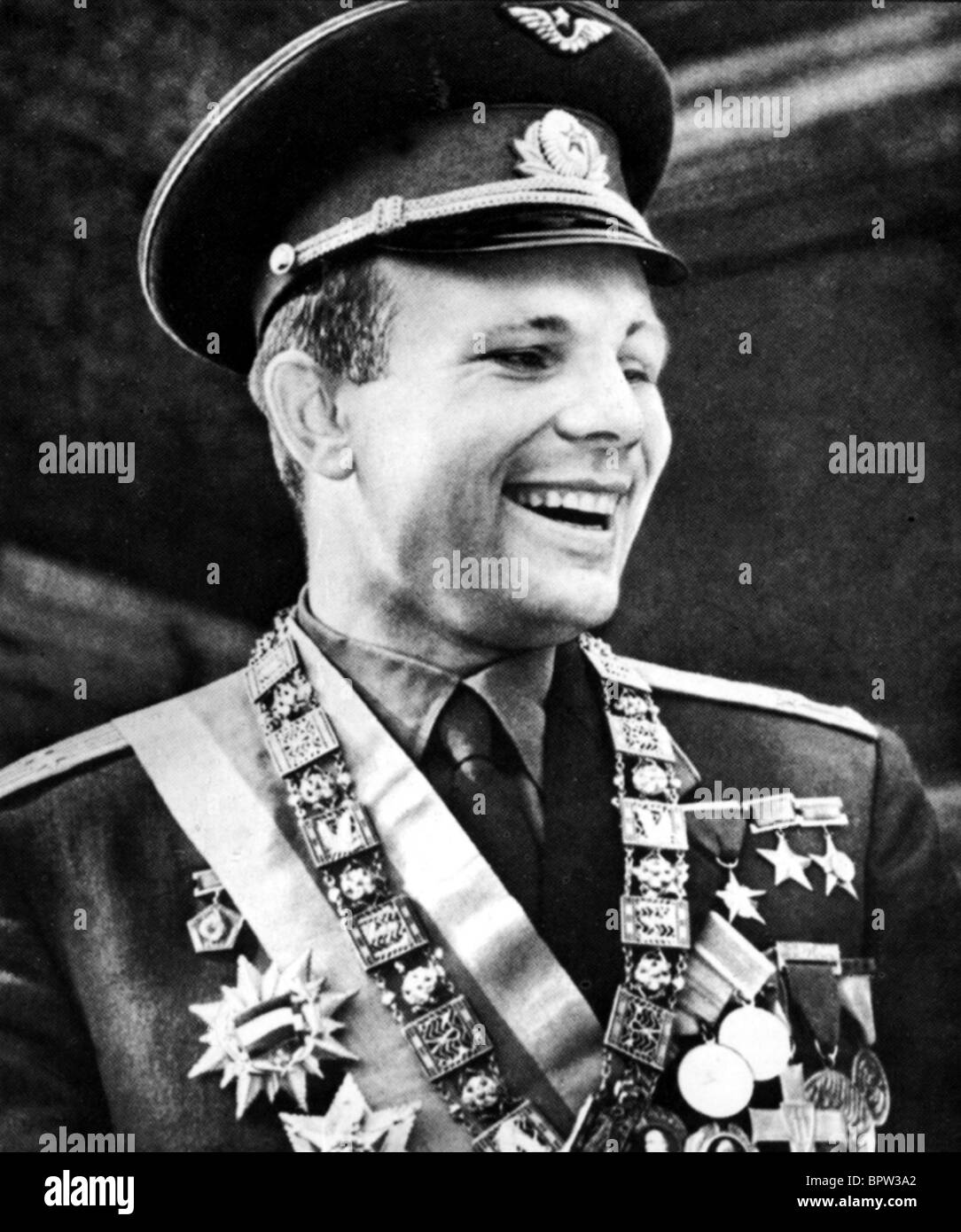 YURI GAGARIN cosmonauta russo 16 Gennaio 1962 Foto Stock