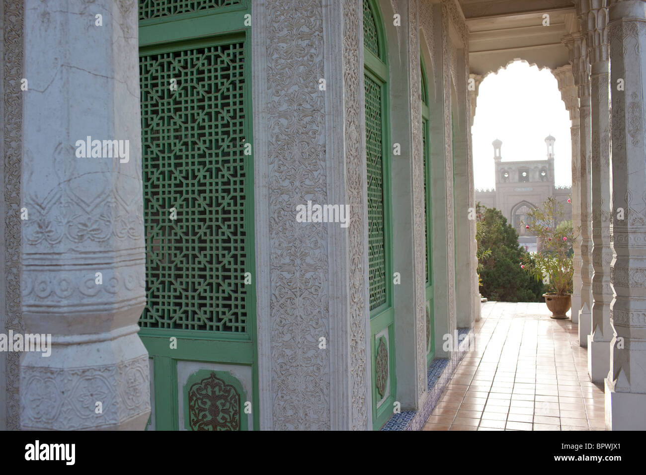 Amanishanan il mausoleo nella moschea Altyn complesso in Yarkand, Xinjiang, Cina. Foto Stock