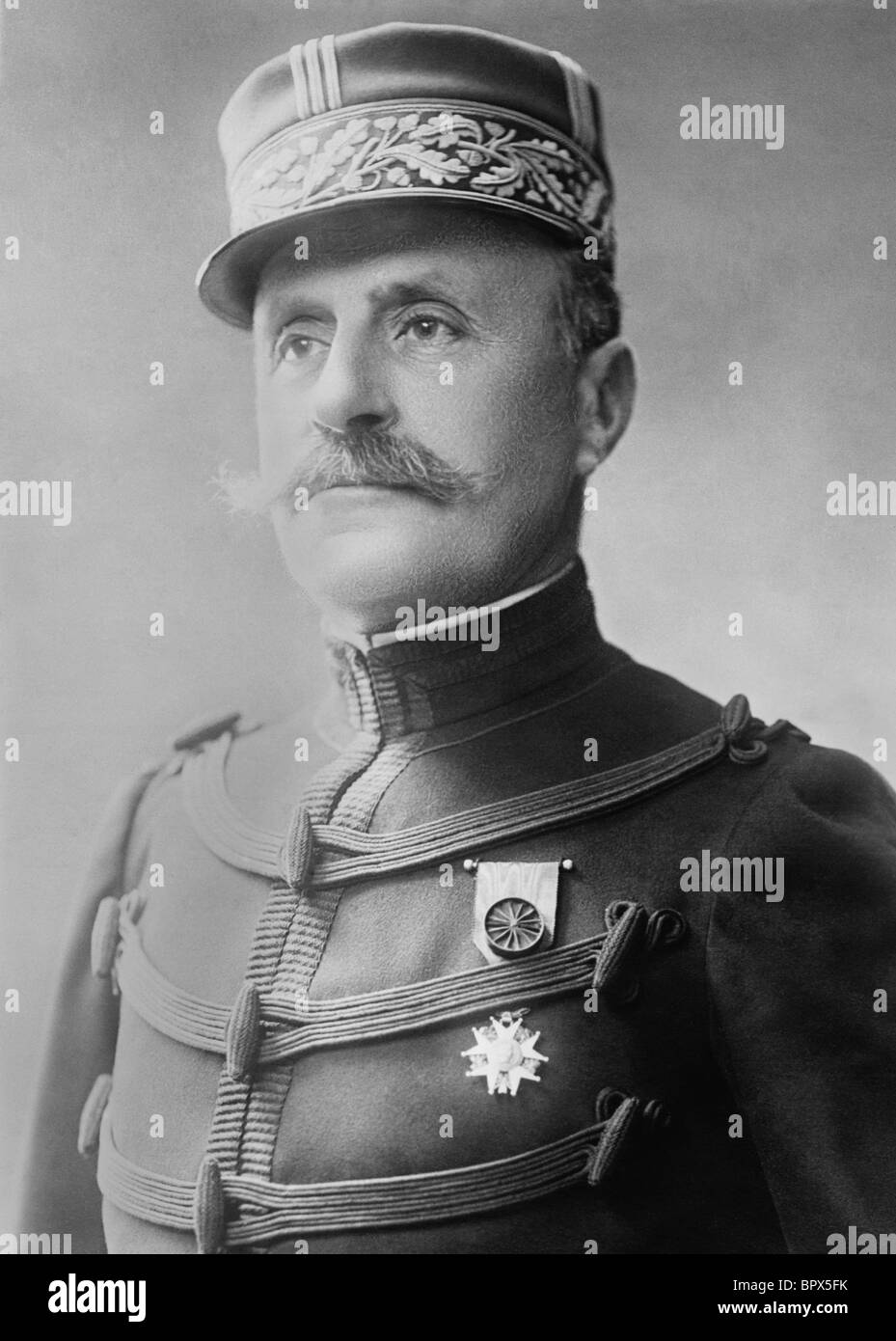 Ritratto c1918 di francese WW1 Generale Foch Ferdinand (1851 - 1929) - Maresciallo di Francia e Allied comandante supremo nel 1918. Foto Stock