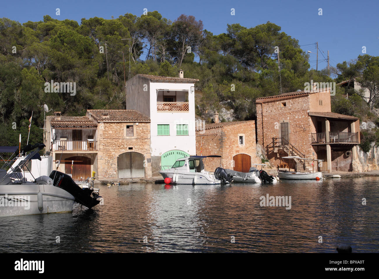 Cala Figuera village resort in Maiorca Spagna Foto Stock