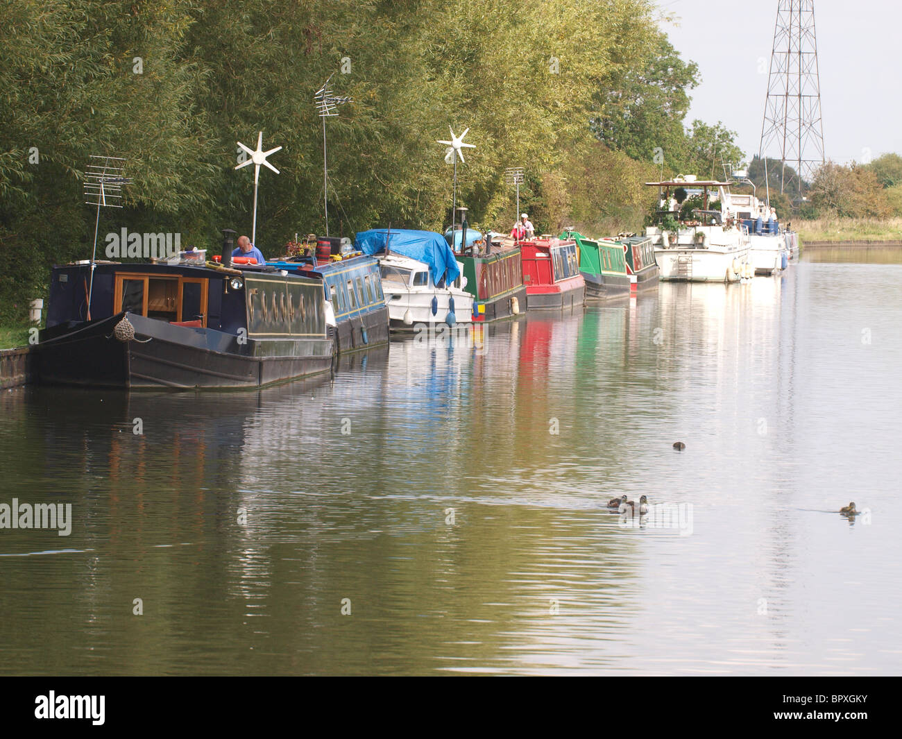 Gloucester e Nitidezza Canal, REGNO UNITO Foto Stock