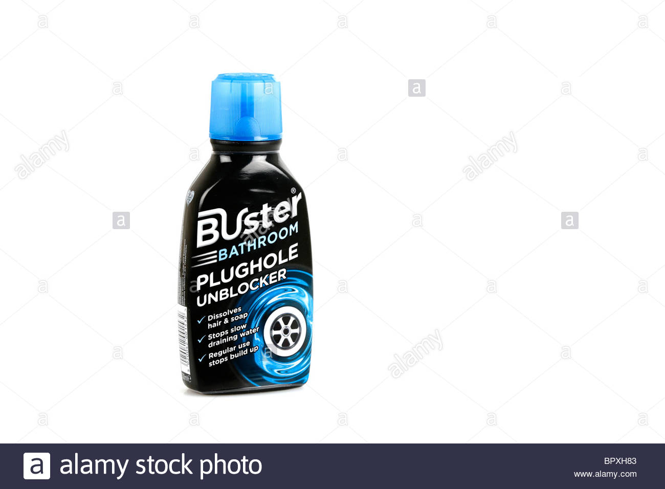 Scarico unblocker fluido di pulizia Foto Stock