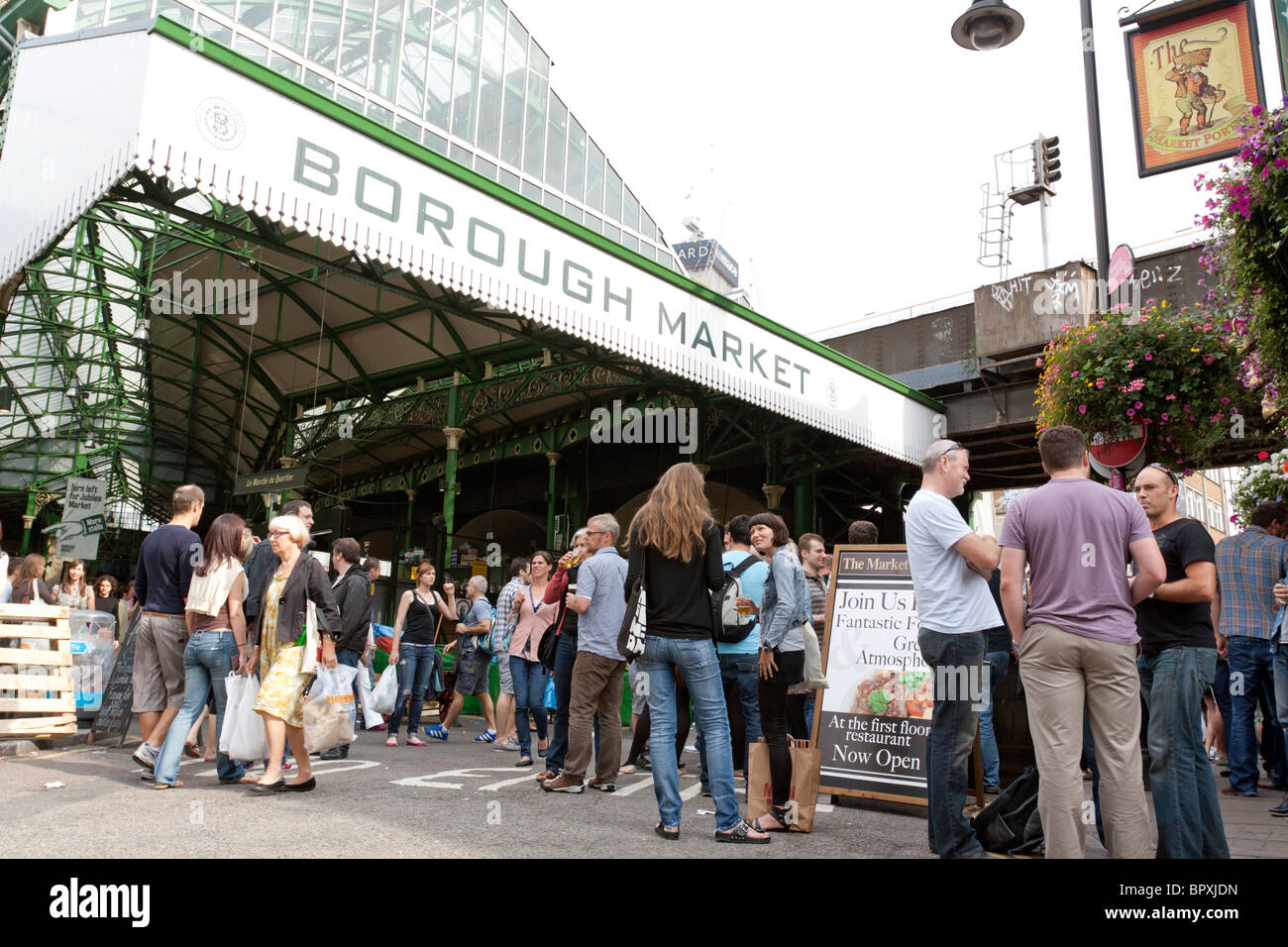 Borough Market - Southwark - Londra Foto Stock
