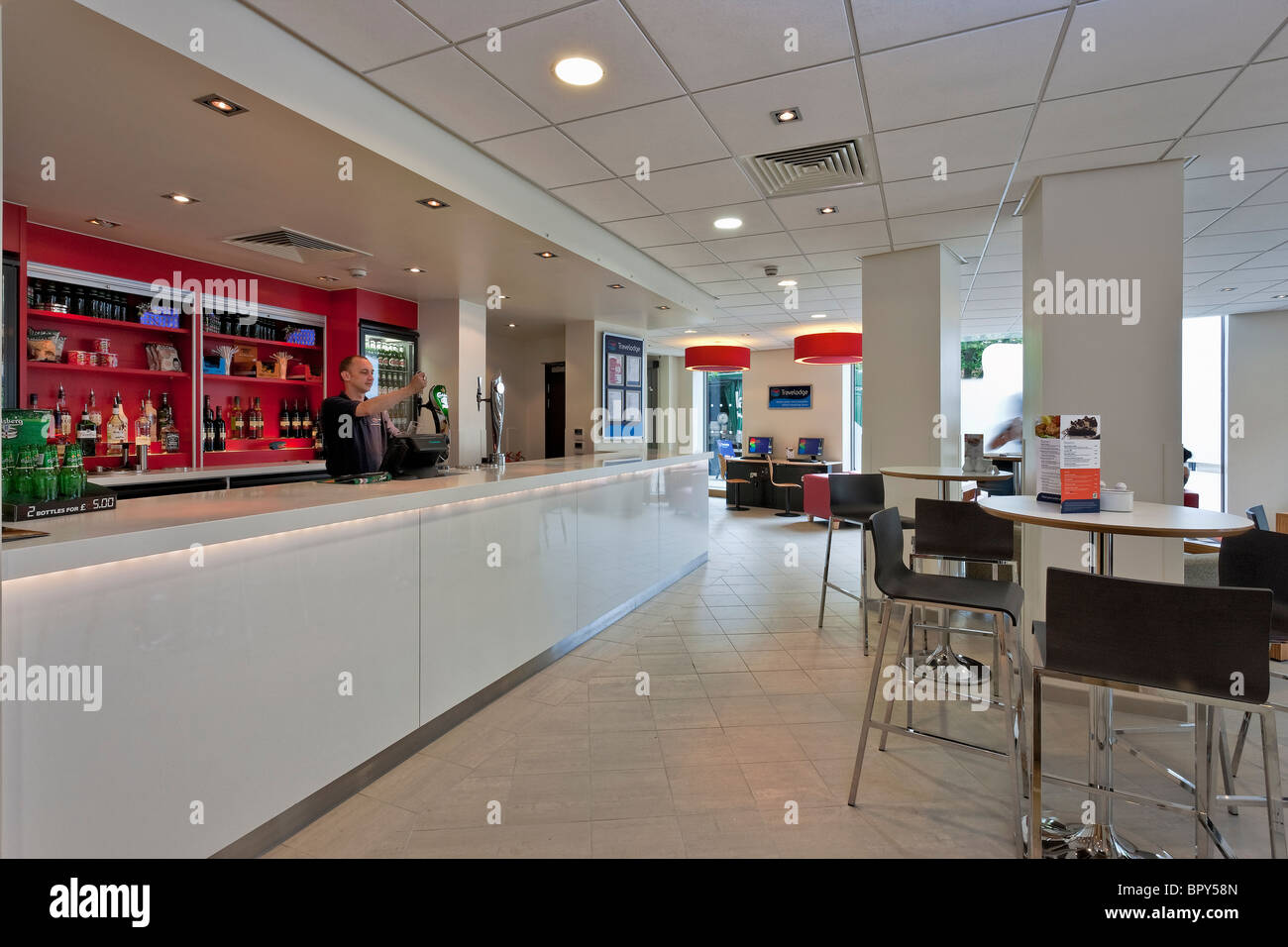 Travelodge Hotel a Waterloo, Londra. Foto Stock
