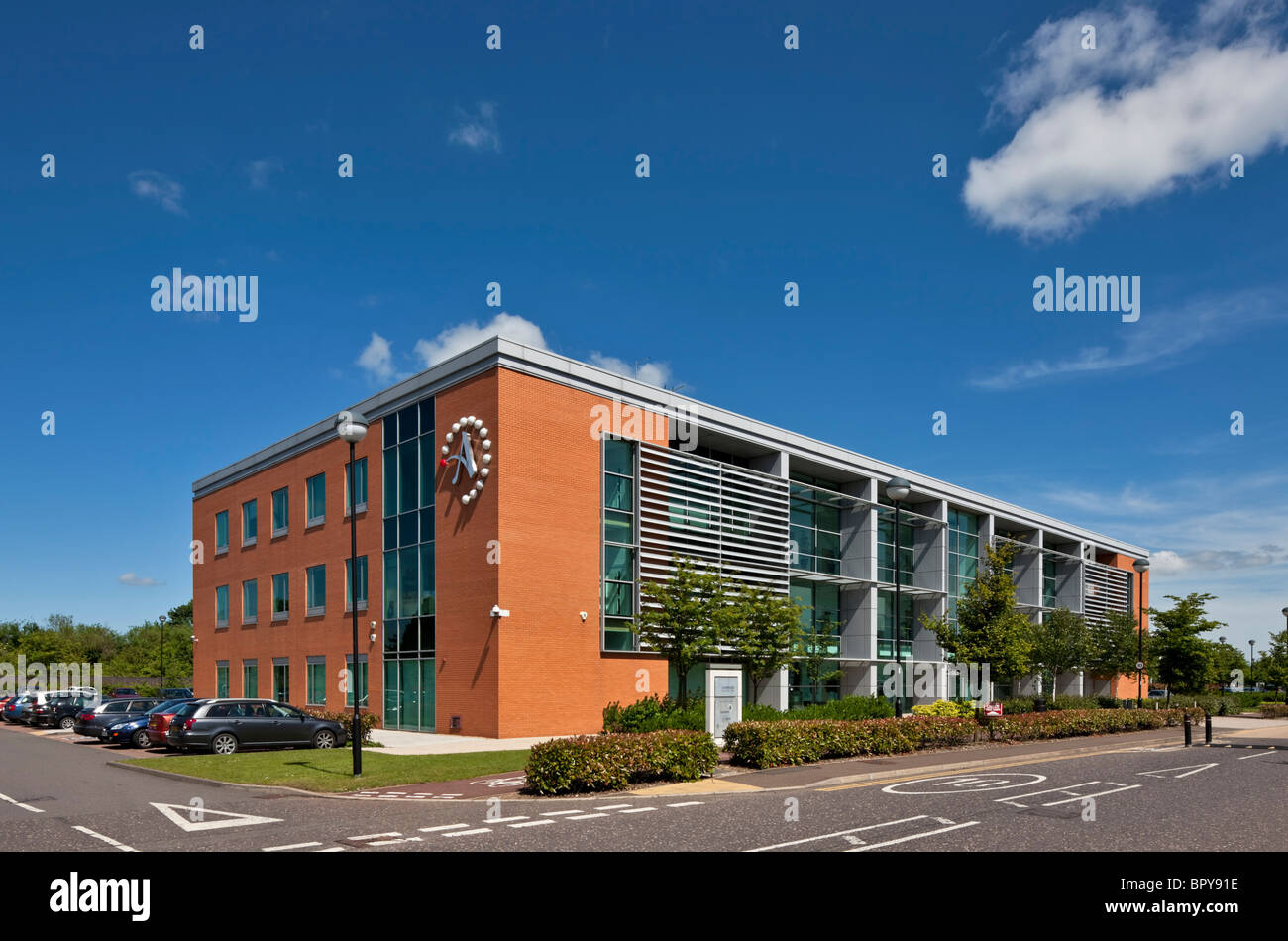 Gli uffici di autonomia a Cambridge Business Park Foto Stock