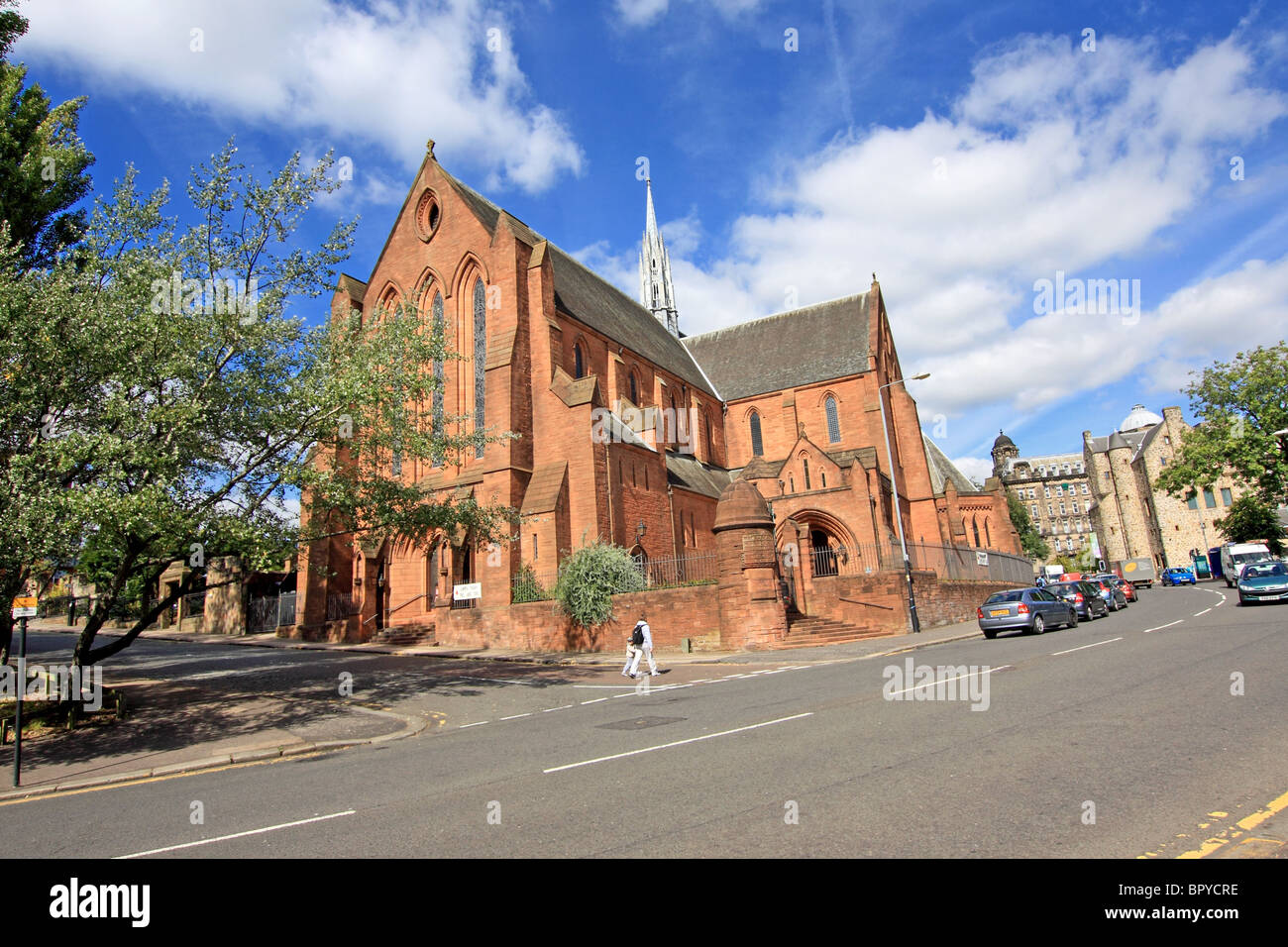 Chiesa Parrocchiale di Glasgow, High Street Foto Stock