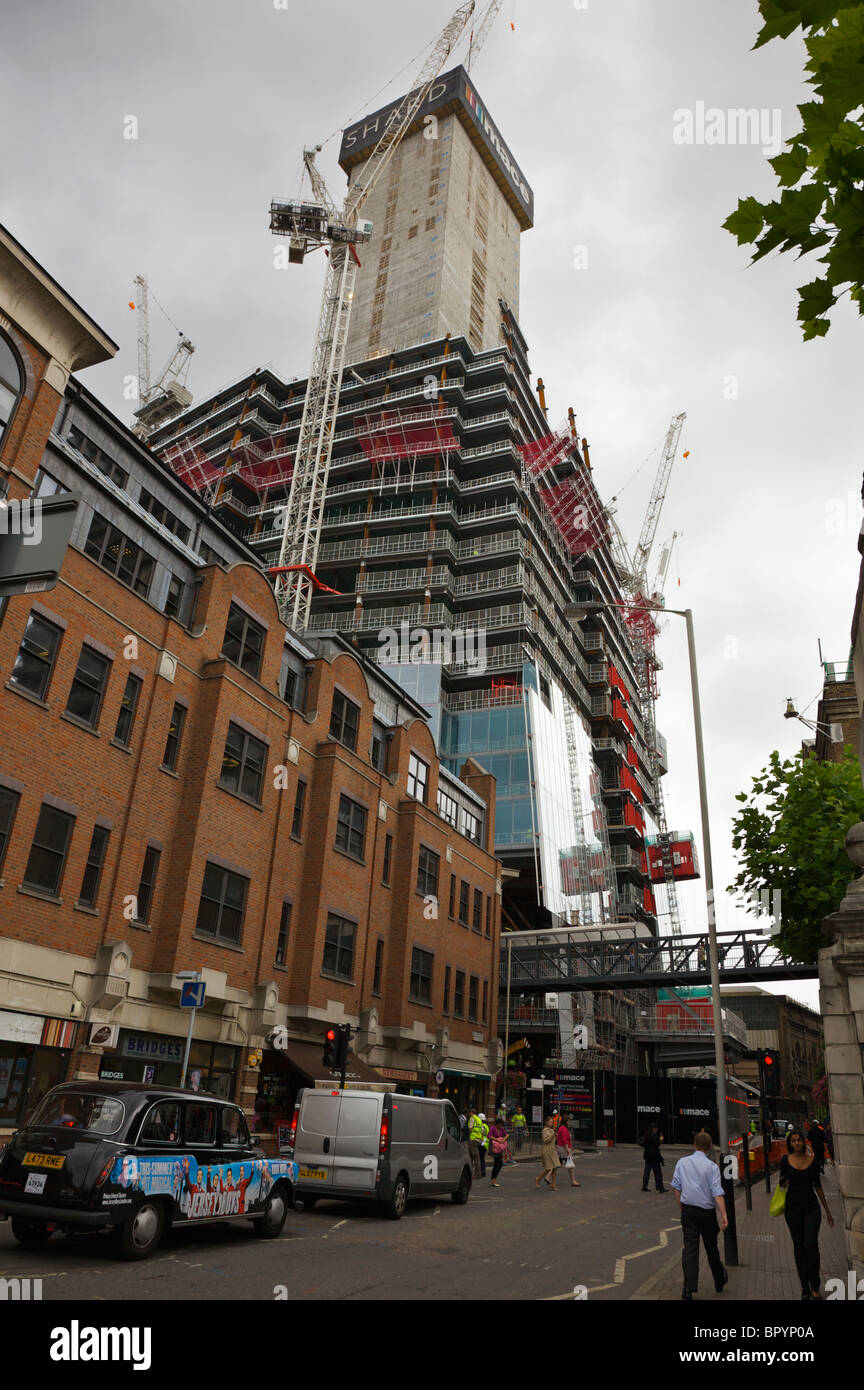 La Shard edificio a London Bridge. Foto Stock