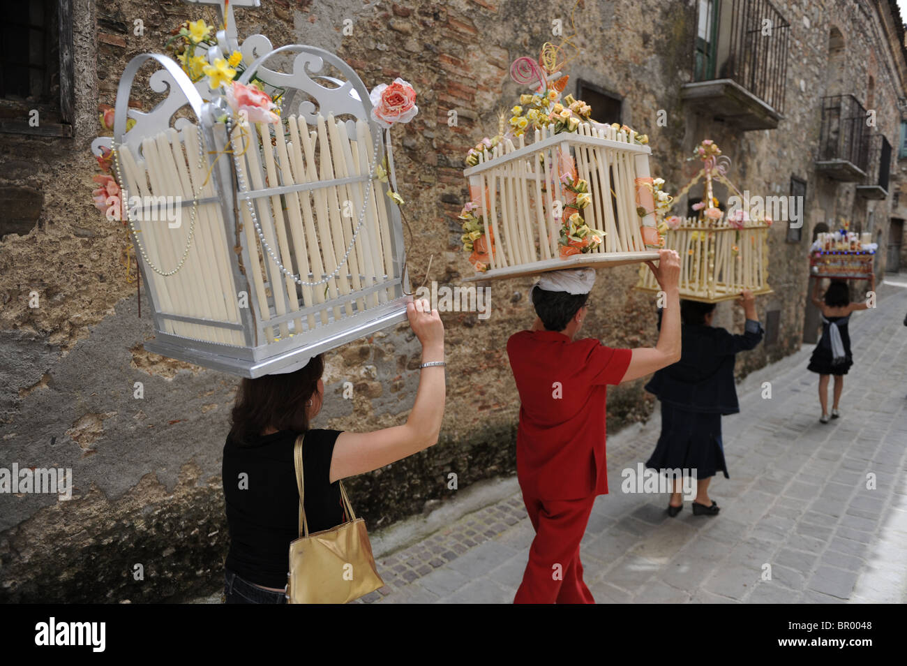 Cerimonia nel sud italia Foto Stock