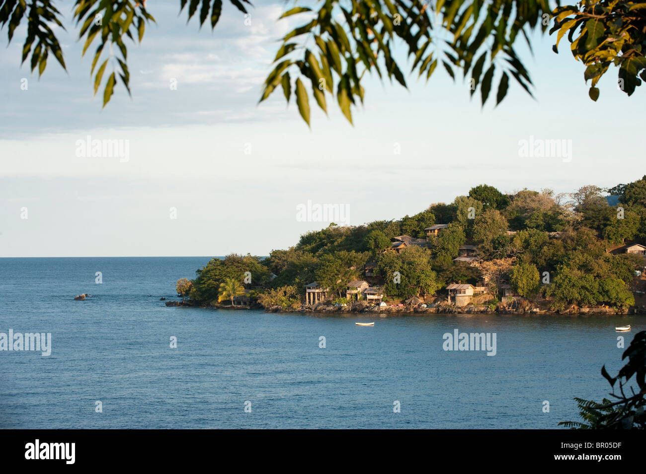 Villaggio Mayoka, Nkhata Bay, Malawi Foto Stock