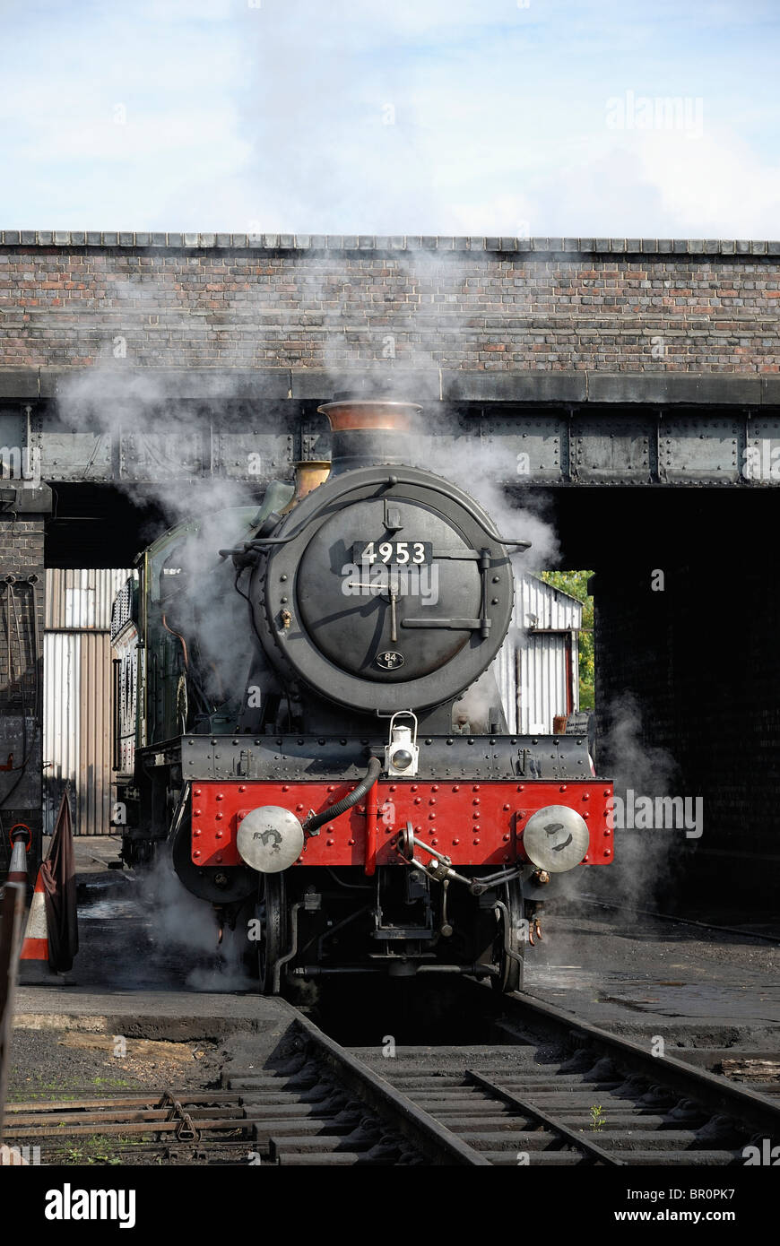 GWR 4-6-0 4953 PITCHFORD HALL Great Central Railway Loughborough Foto Stock