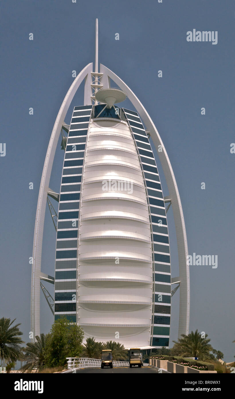 Burj al Arab Hotel Dubai Emirati Arabi Uniti Foto Stock
