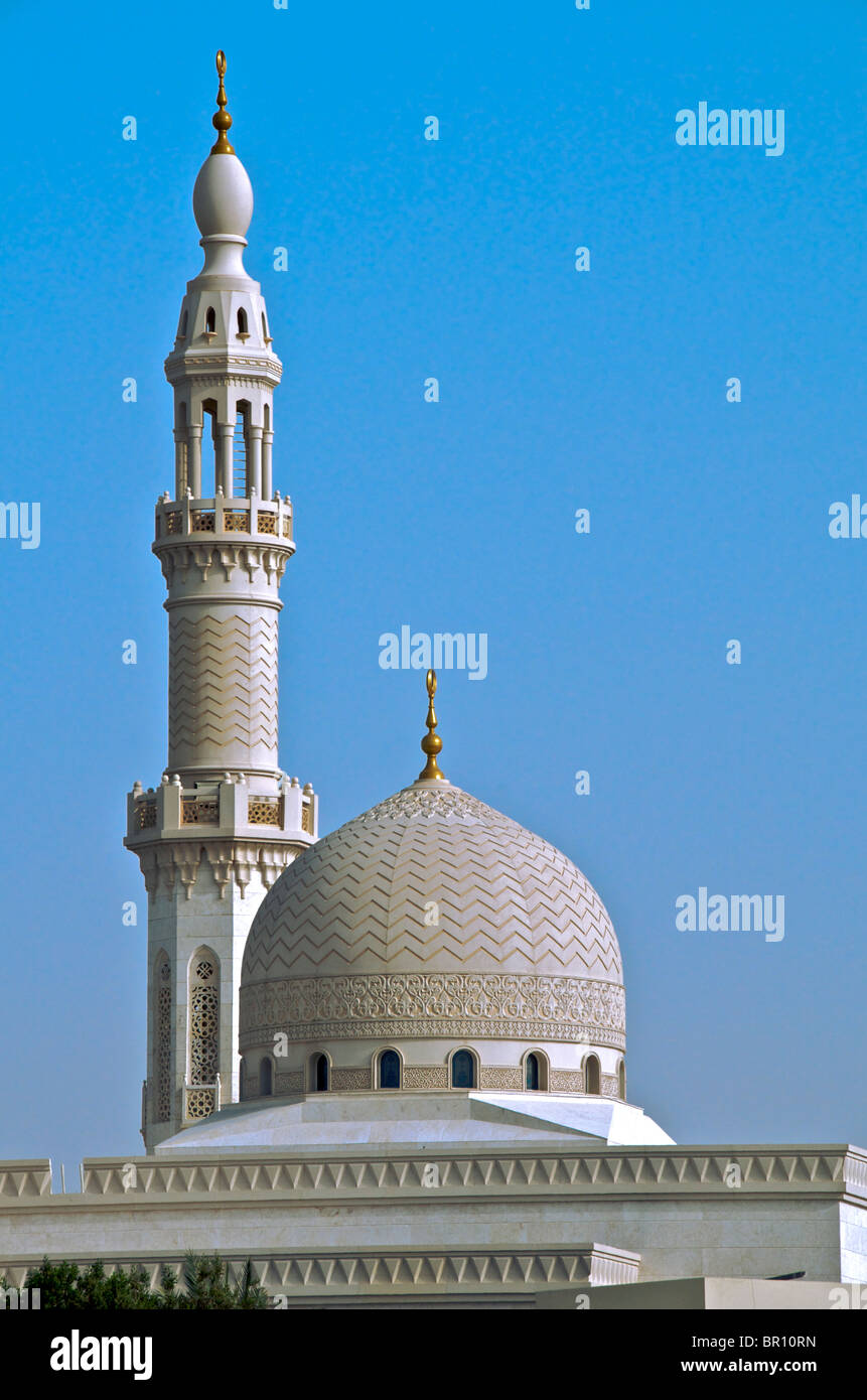 Moschea di Jumeira Dubai Emirati Arabi Uniti Foto Stock