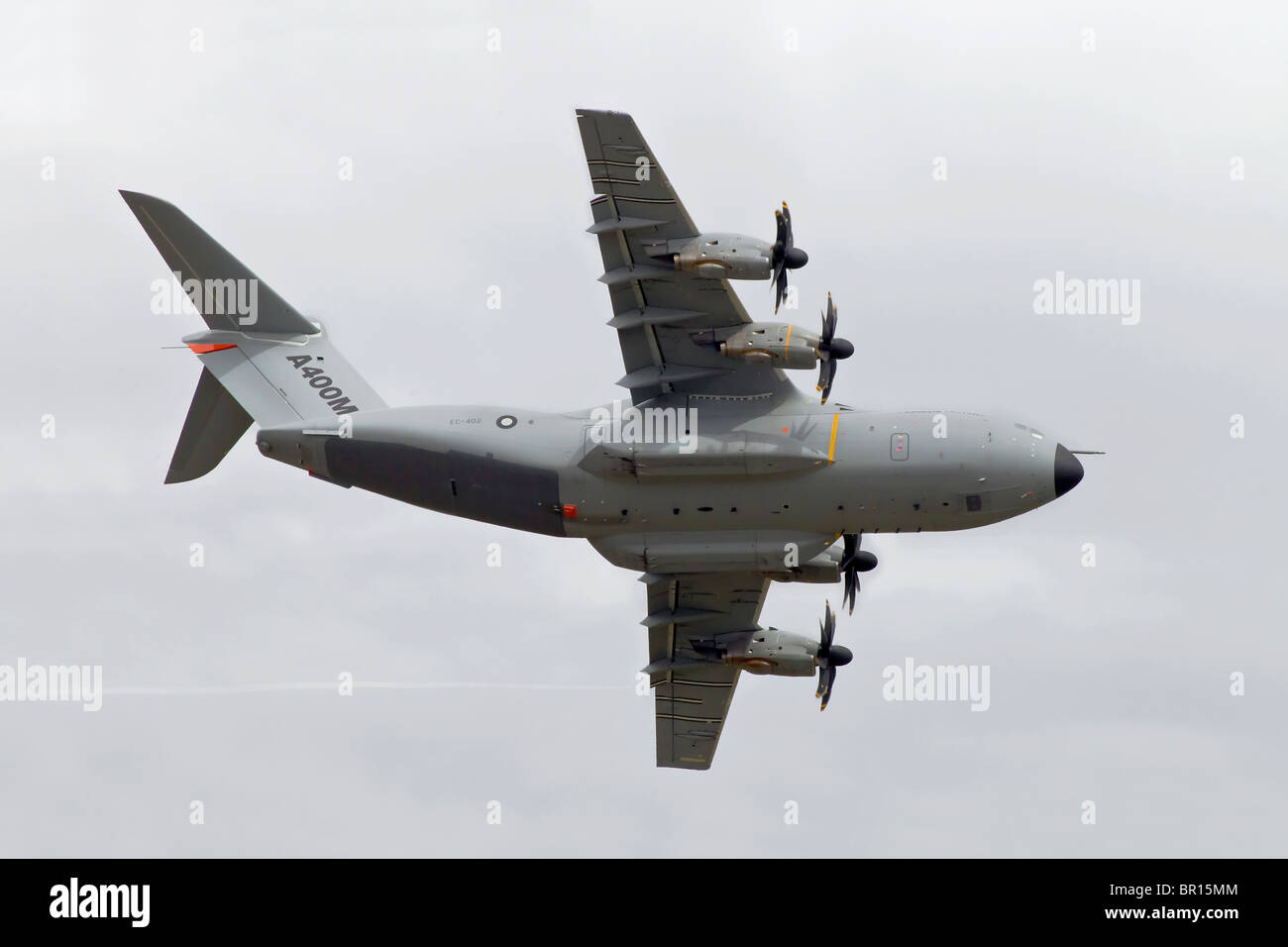 Il nuovo aereo da trasporto militare Airbus A400M Foto Stock