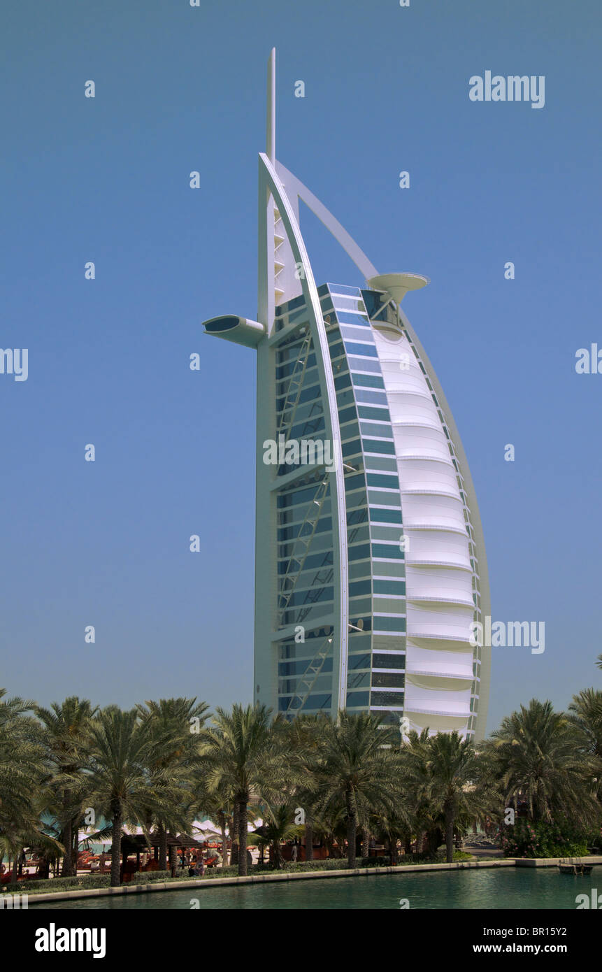 Burj al Arab Hotel Dubai Emirati Arabi Uniti Foto Stock