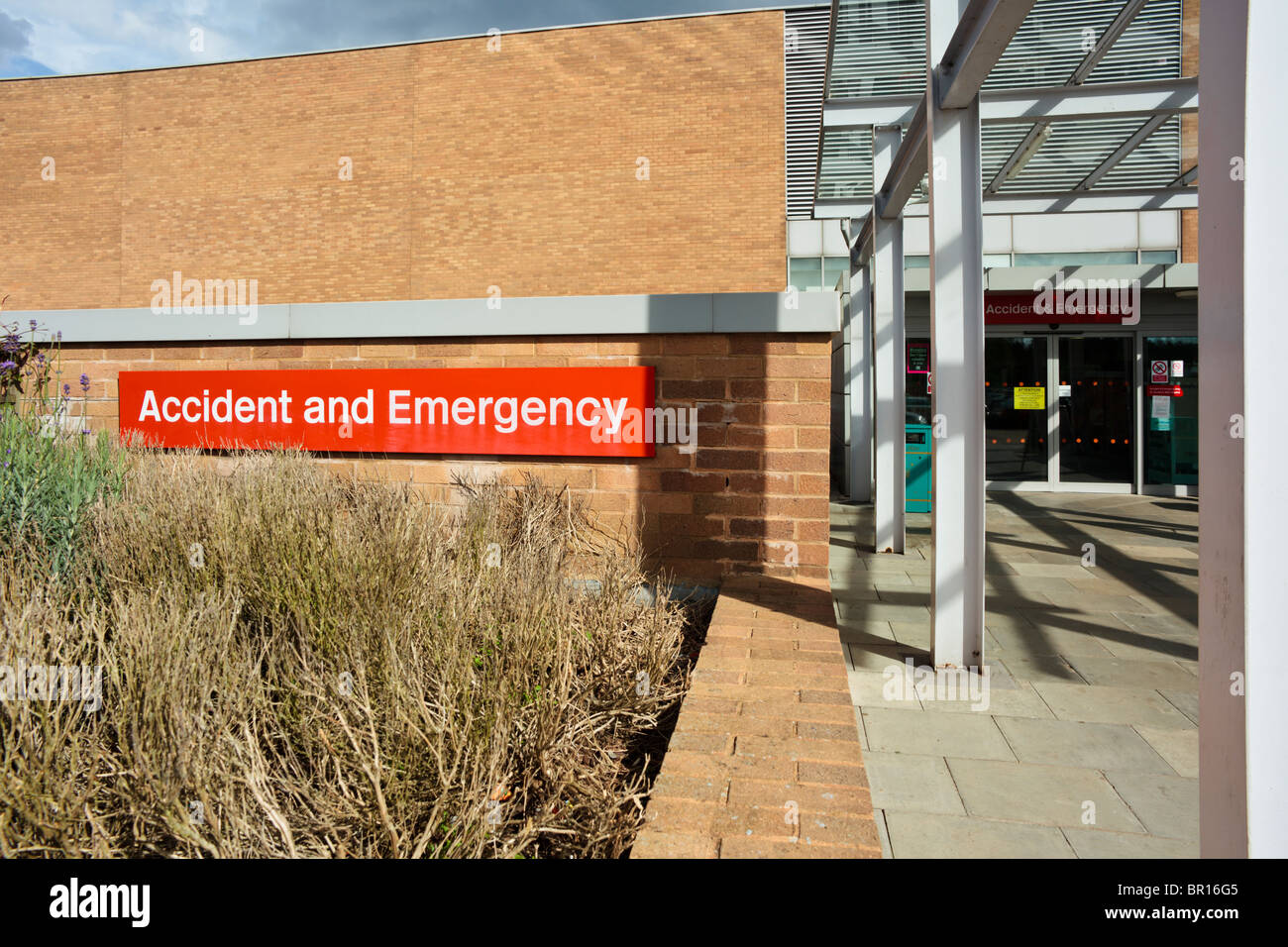 Norfolk e Norwich University Hospital A&E IL DIPARTIMENTO Foto Stock