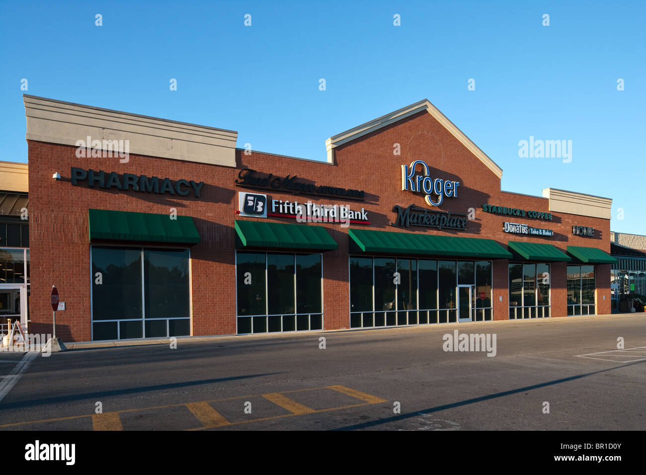 Kroger il negozio di alimentari si trova a Columbus Ohio Foto Stock