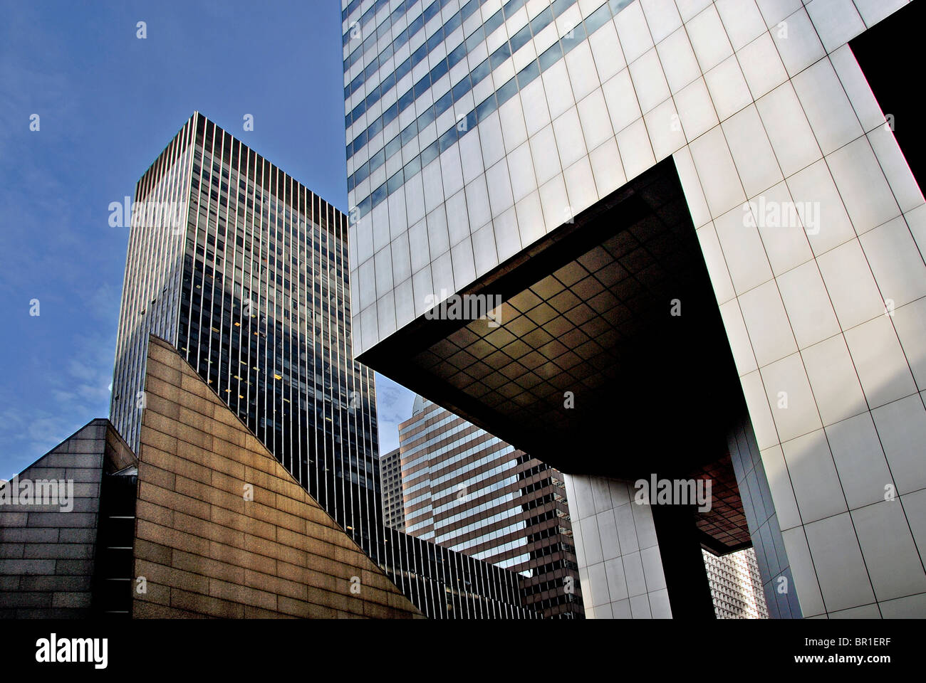 Skyline a Lexington Avenue, New York STATI UNITI D'AMERICA Foto Stock