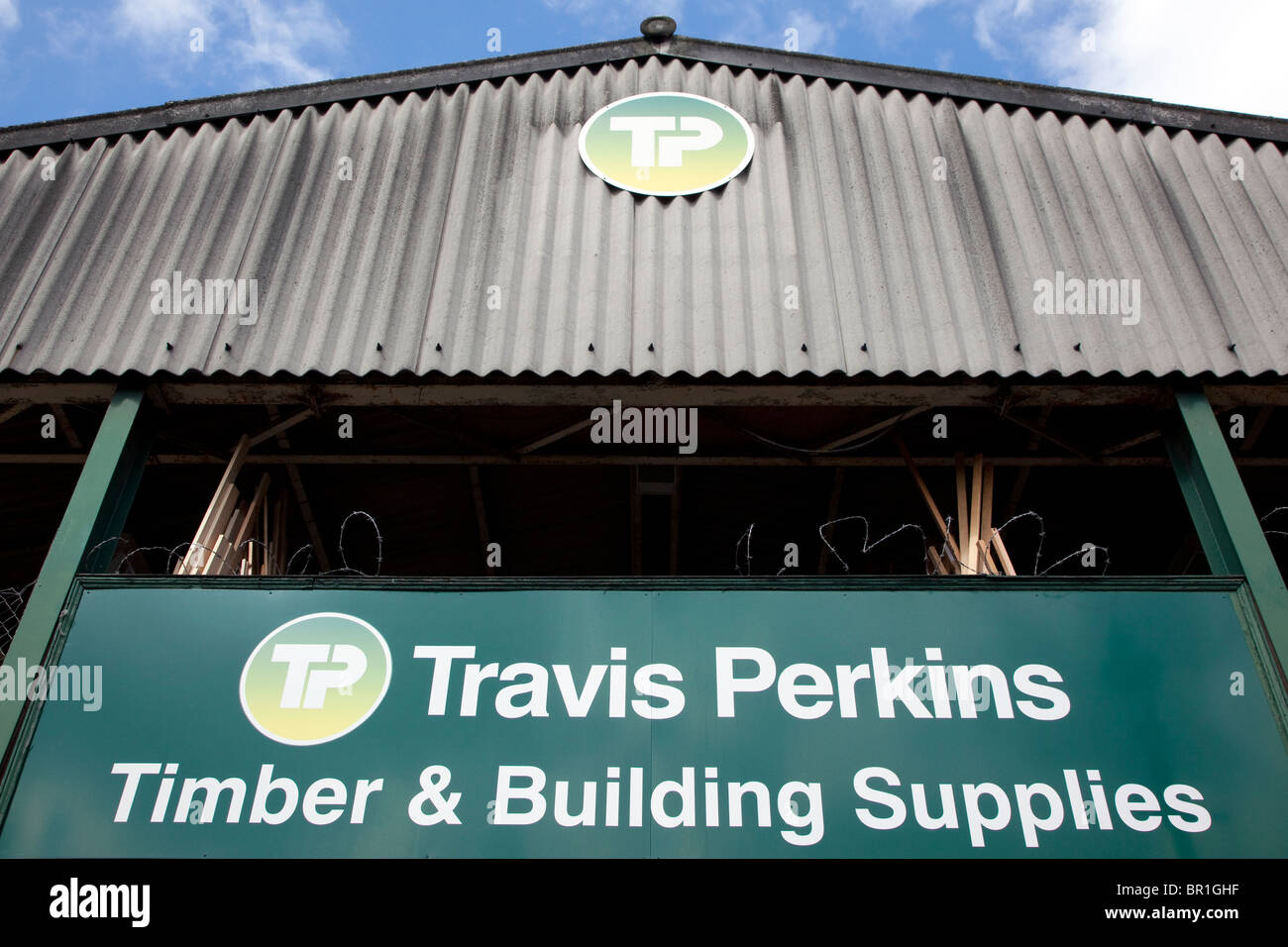 Ramo di Travis perkins ai rivenditori di materiali edili, Londra Foto Stock