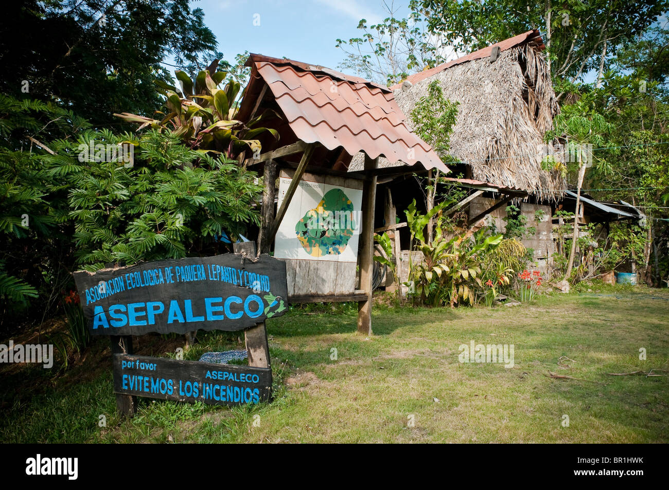 Associazione ecologica progetto ASEPALECO nella Riserva Naturale Karen Mogensen, Nicoya, Costa Rica, America Centrale Foto Stock
