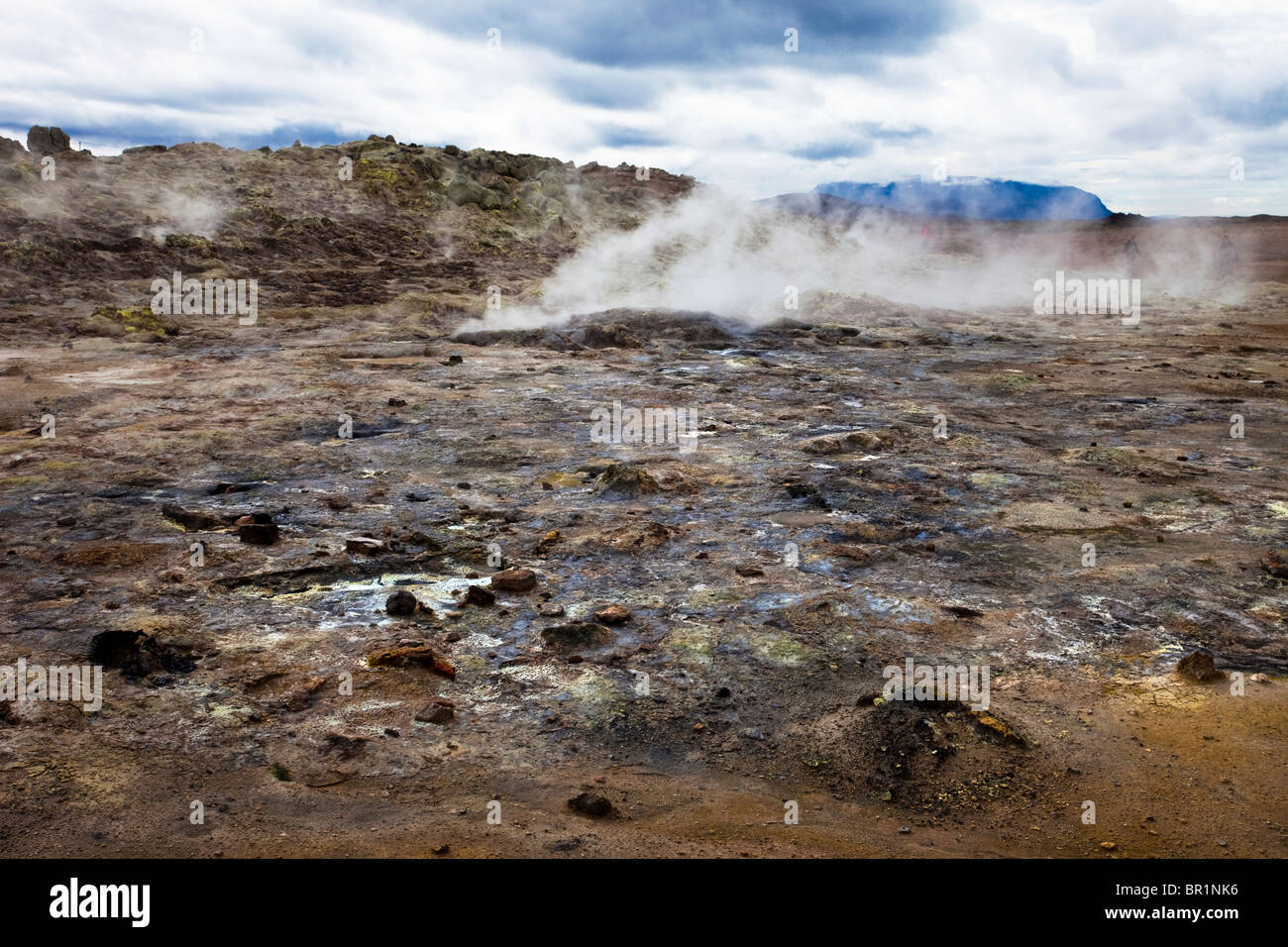 Namjafall, Hevrir, Islanda Foto Stock