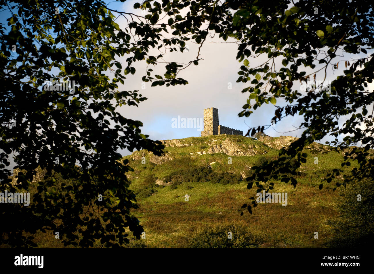 Brent Tor, chiesa, Devon e Dartmoor, paesaggio, granito Foto Stock