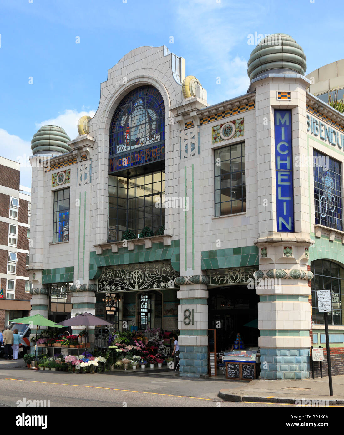 La Michelin Building a South Kensington Londra Foto Stock
