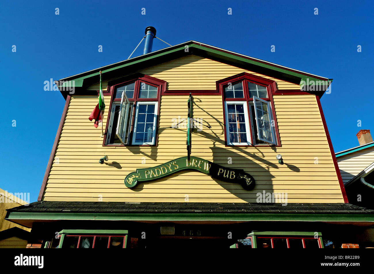 Paddy's brew Pub in Wolfville, Nova Scotia Foto Stock