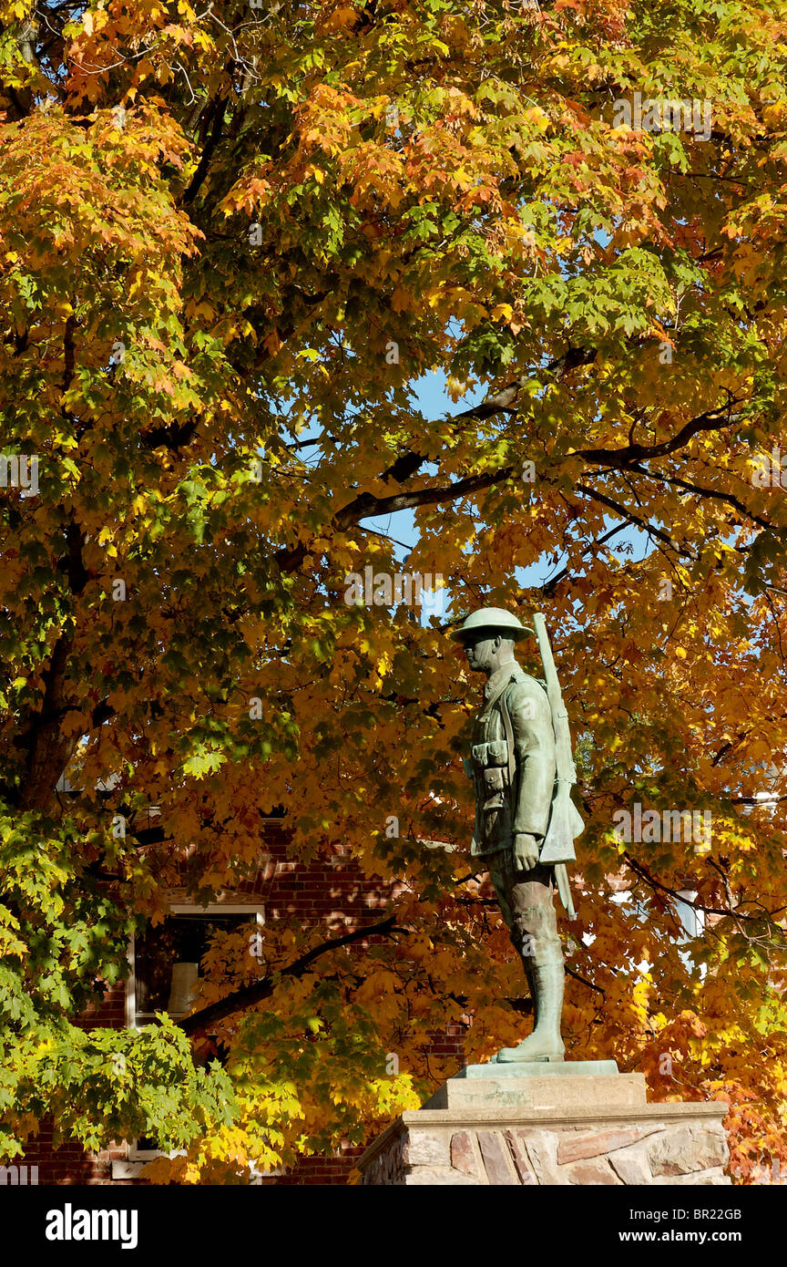 Una prima mondiale di un memoriale di guerra in Canada Foto Stock