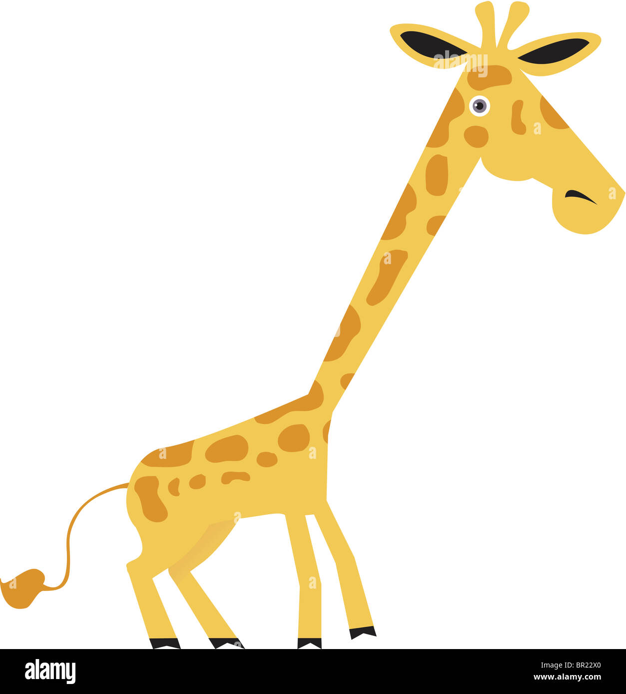 Disegno di una giraffa Foto stock - Alamy