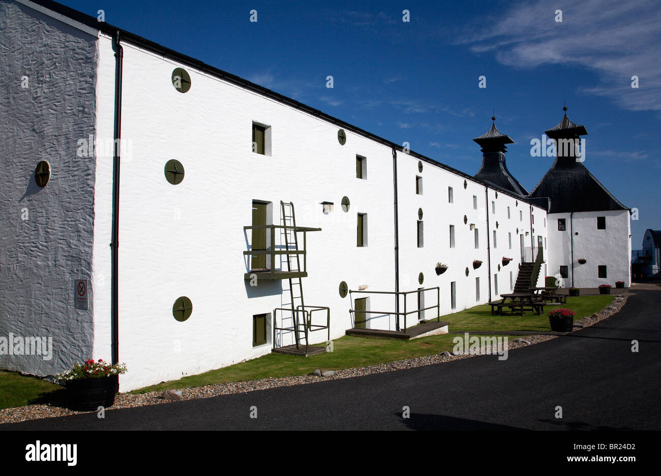 La Distilleria Ardbeg Islay Scozia Scotland Foto Stock
