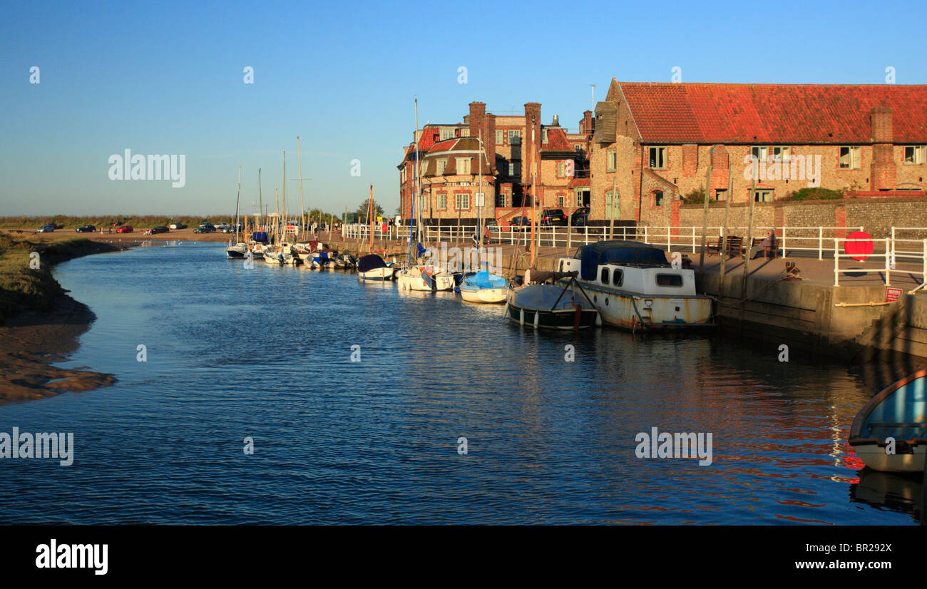 Blakeney porto sulla Costa North Norfolk. Foto Stock