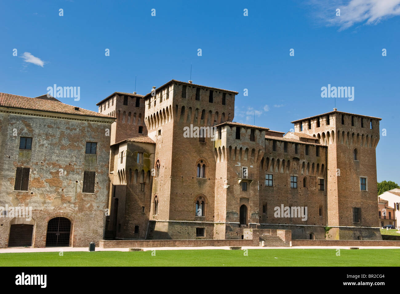 San Giorgio castello, Castello di San Giorgio di Mantova, Italia Foto Stock